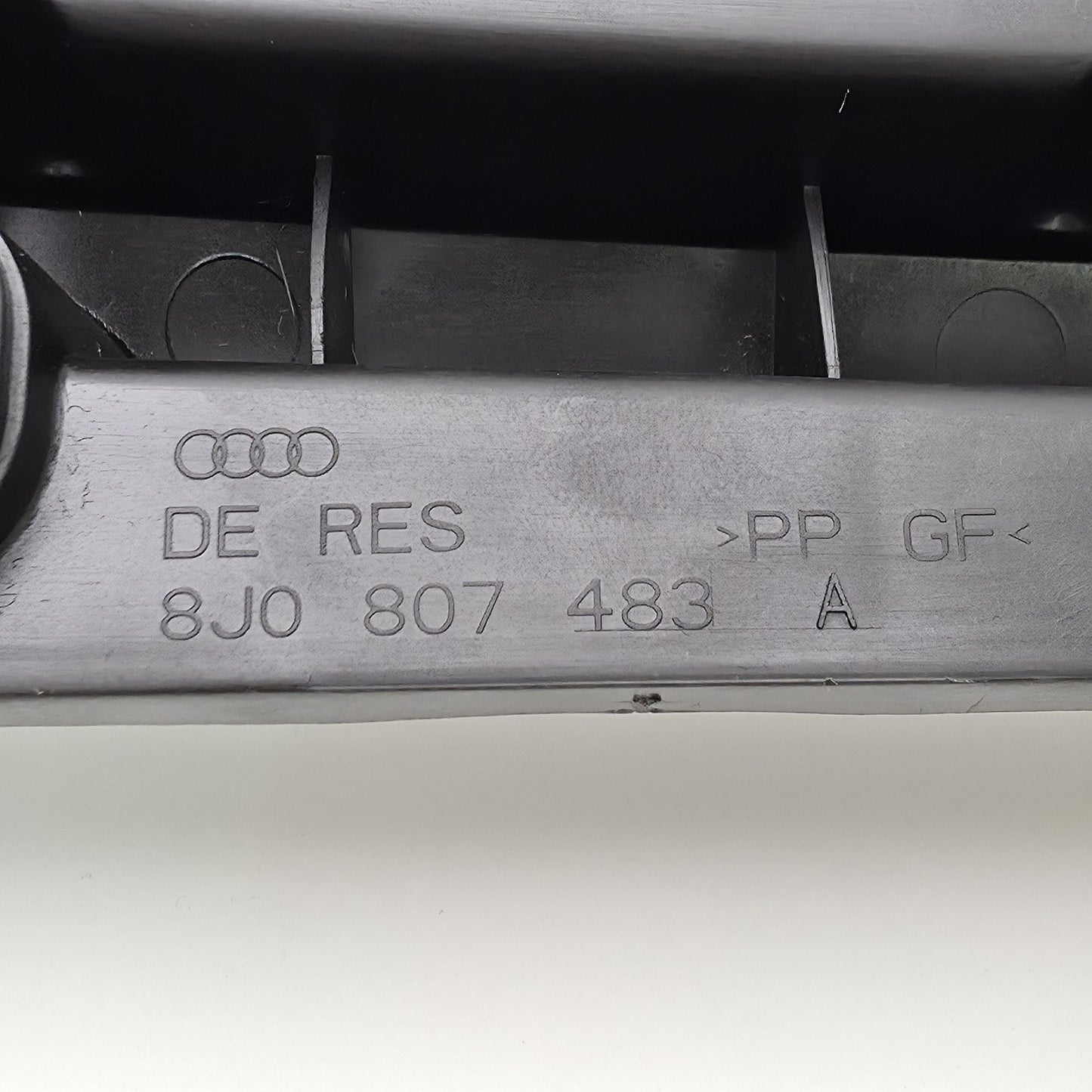 2007-2015 Audi TT RS Bumper Cover Support Rail Upper Lower 8J0807483A