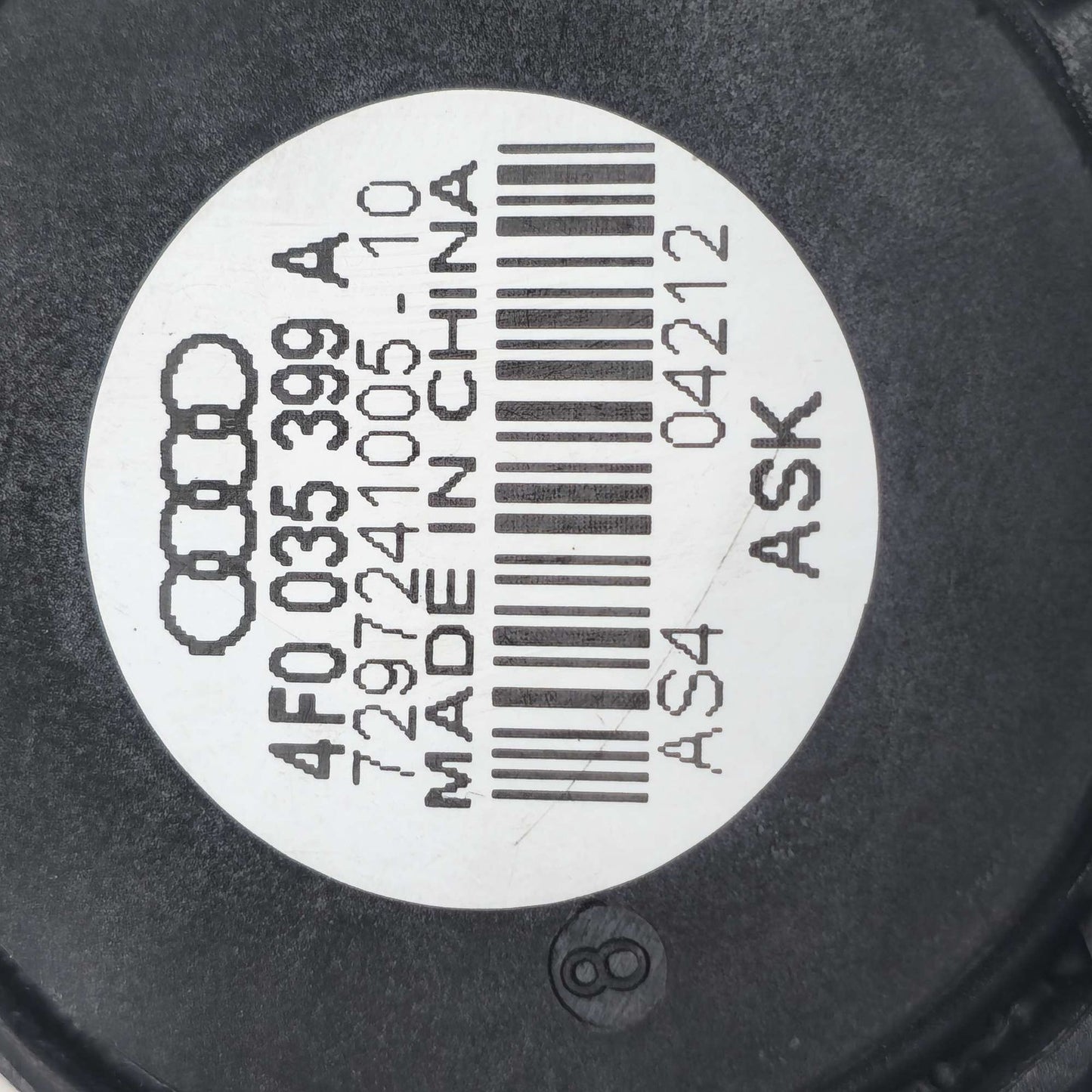 2003-2017 Audi A6 Tweeter Speaker Door Audio System 4F0035399A