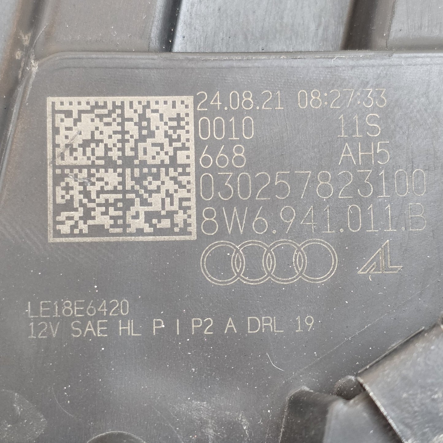 2020-2023 Audi A5 LED Headlight Assembly Driver Side Left 8W6941011B