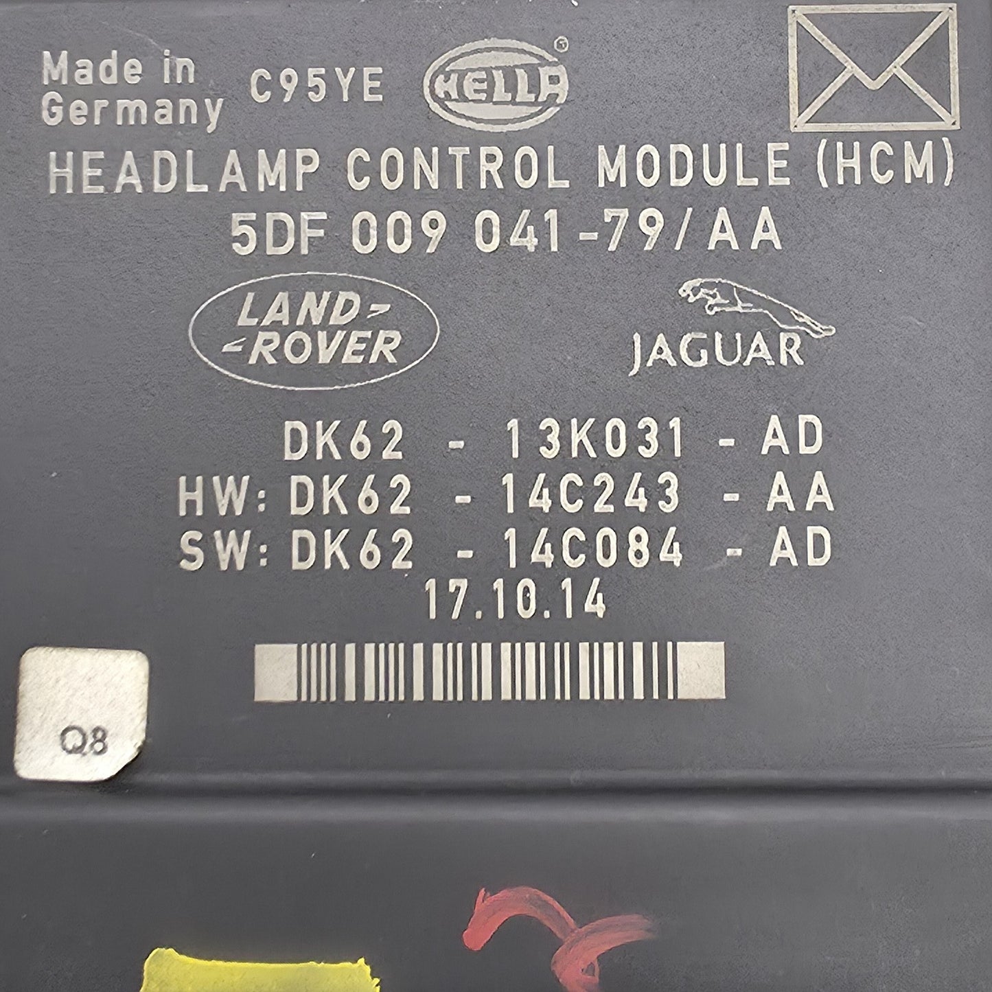 2012-2018 Land Rover Discovery Sport Headlight Control Module HCM 5DF00904179AA