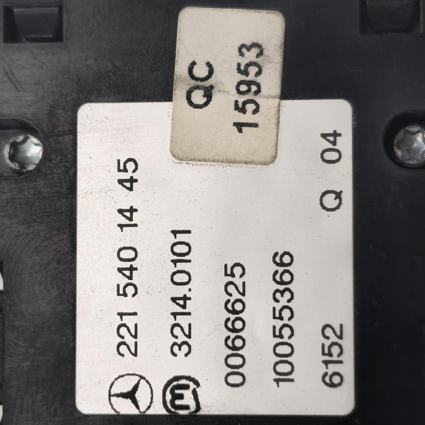1954-2021 Mercedes-Benz S550 Electronic Parking Brake Control Switch 2215401445