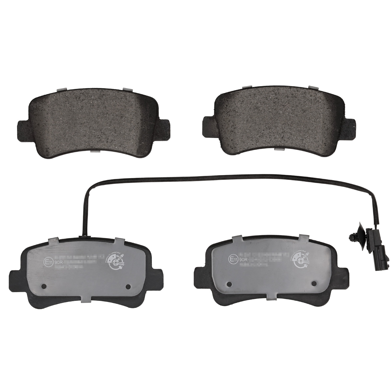 FEBI | Brake Pad Set 16843 | OE 44060-00Q3F | Fits Nissan, Opel