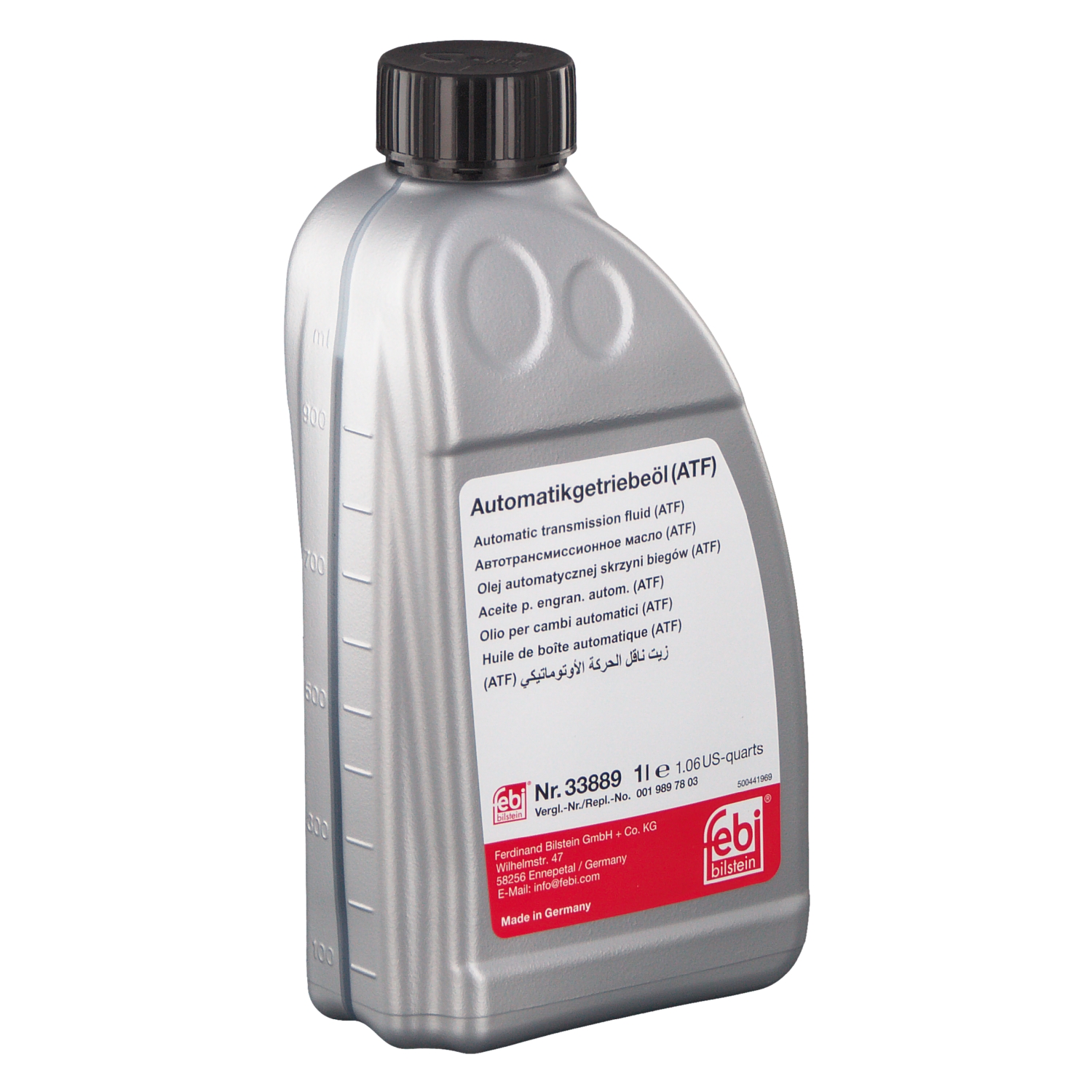 FEBI | Automatic Transmission Fluid (ATF 33889 | OE 001 989 77 03 | Fits Mercedes-Benz, Nissan