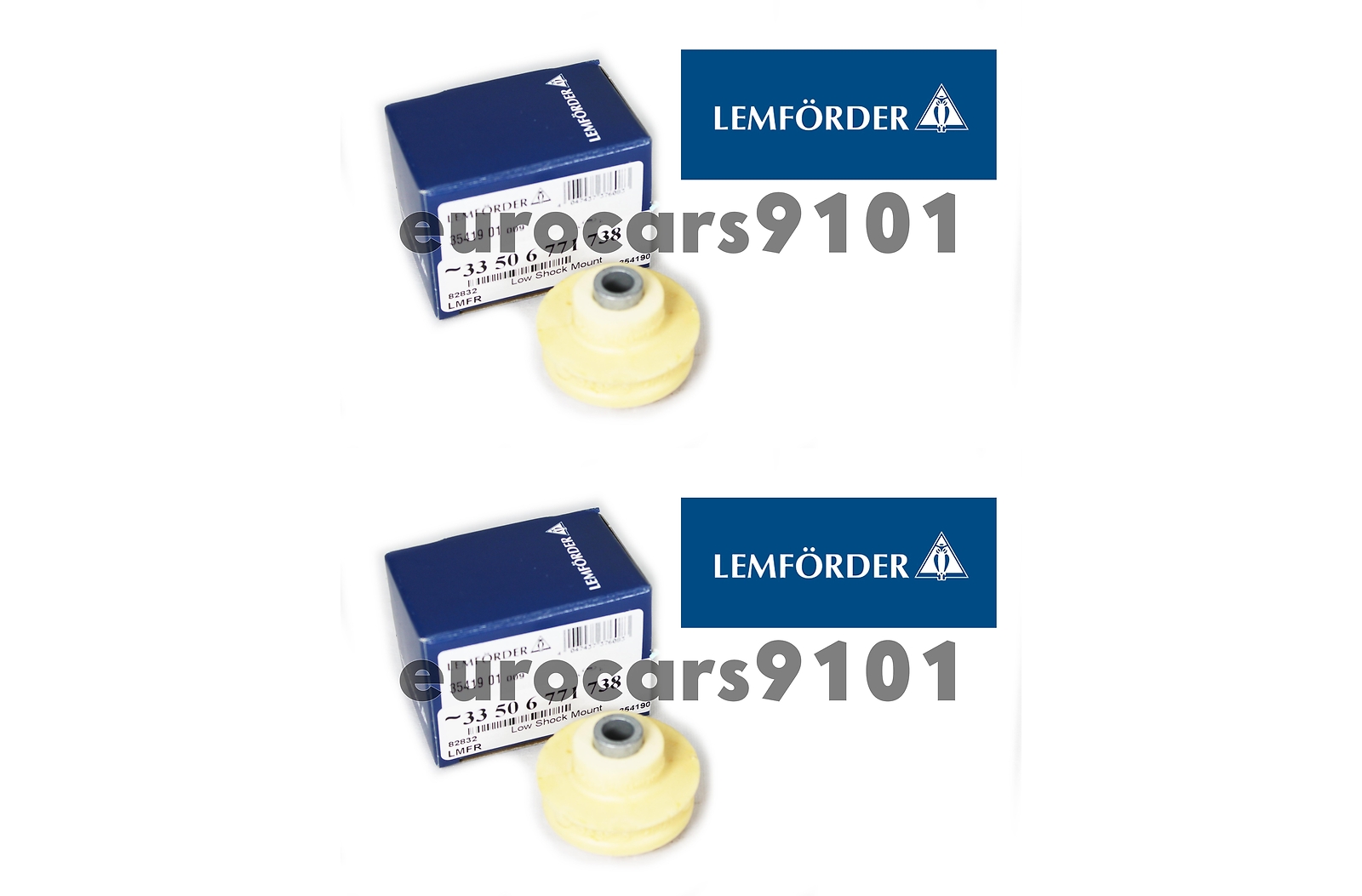 LEMFORDER | BMW Shock Mount - Lemforder 3541901 | OE 33506771738 | Fits 1 Series M, 128i, 135i, 135is, 325i, 325xi, 328i, & more