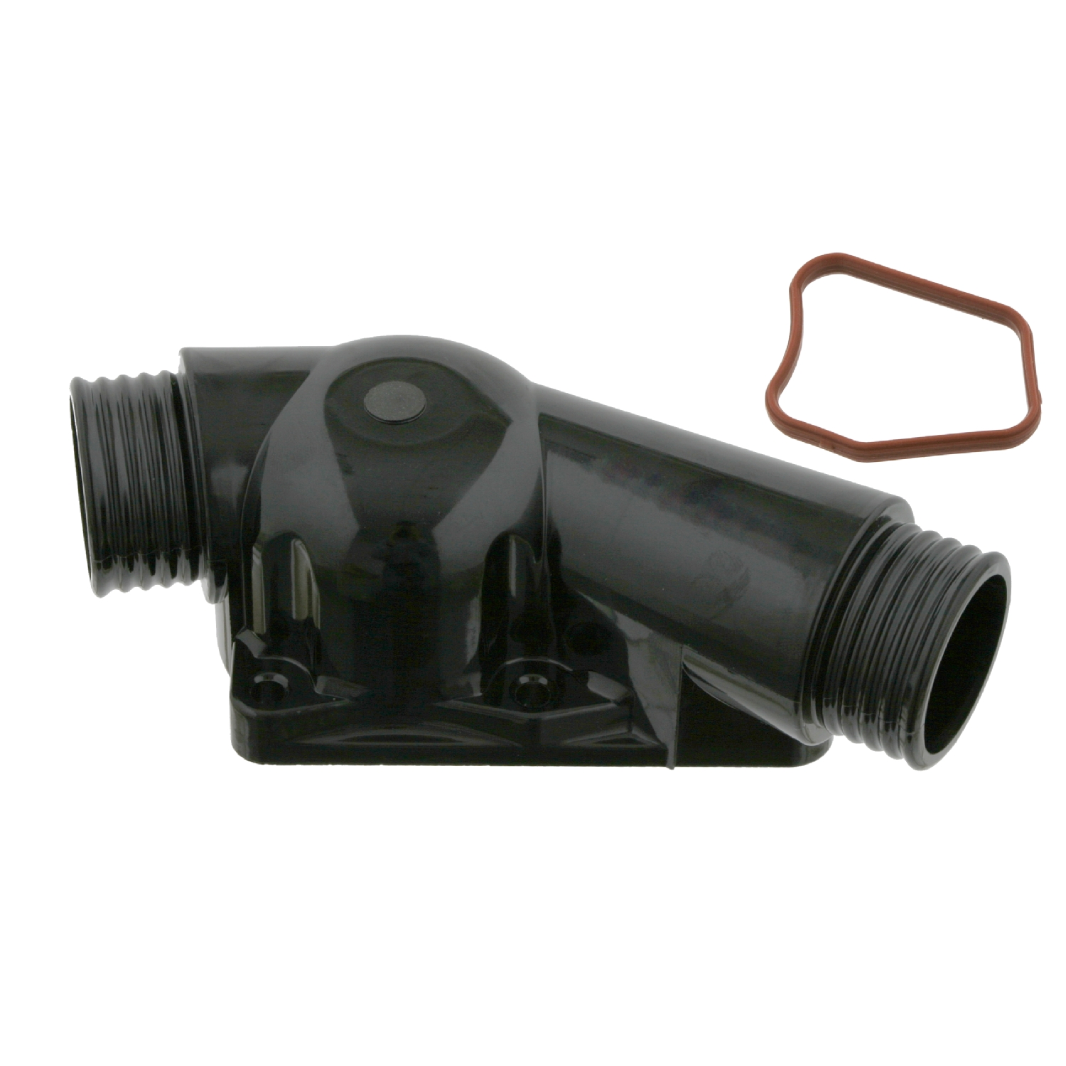 FEBI | Thermostat Housing with gasket 23741 | OE GASKET-E36 | Fits BMW 3 Series