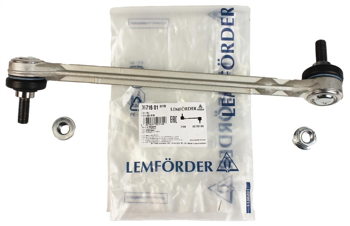 LEMFORDER | Mercedes Sway Bar Link - Lemforder 3671601 | OE 2043201889 | Fits Mercedes-Benz C-Class Coupe