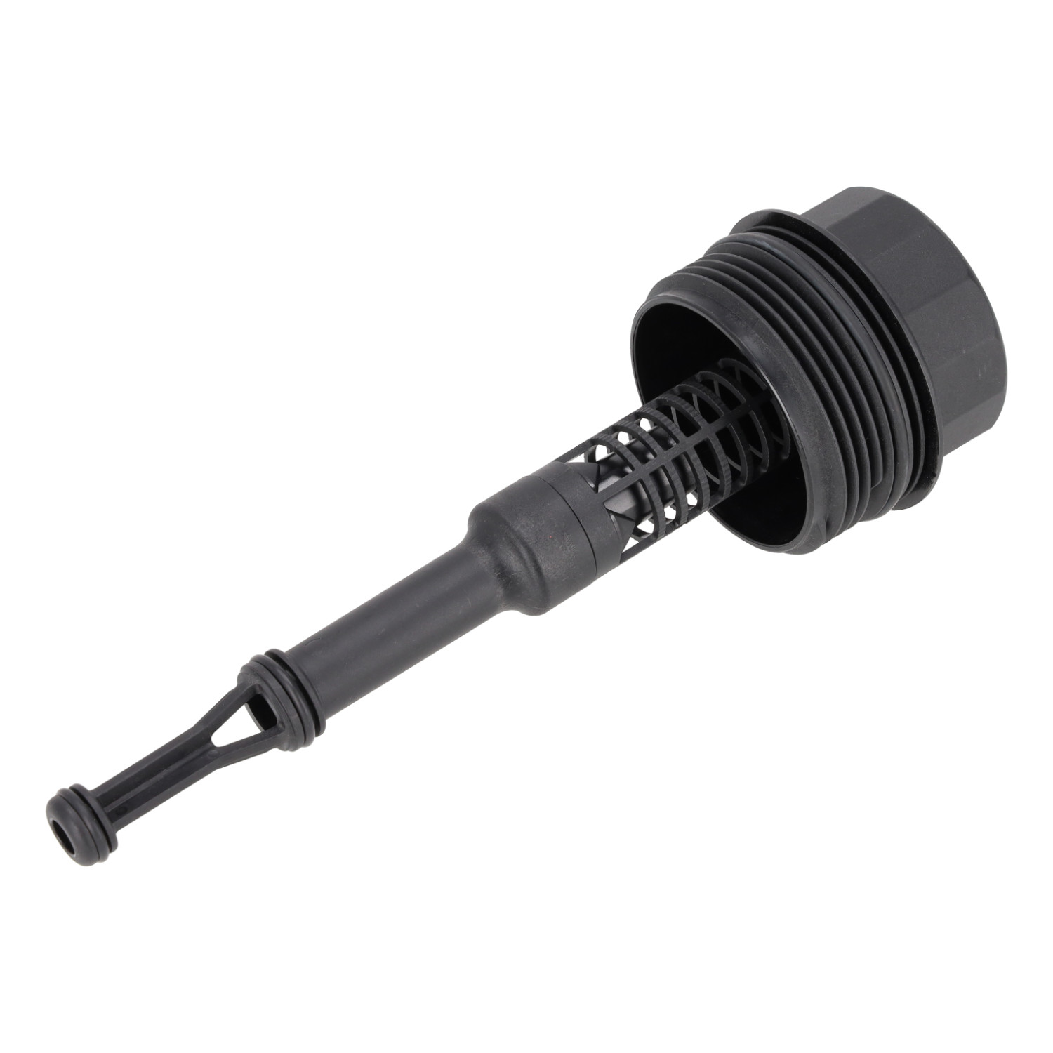 FEBI | Oil Filter Housing Cap with sealing ring 173614 | OE 651 180 01 38 | Fits Mercedes-Benz