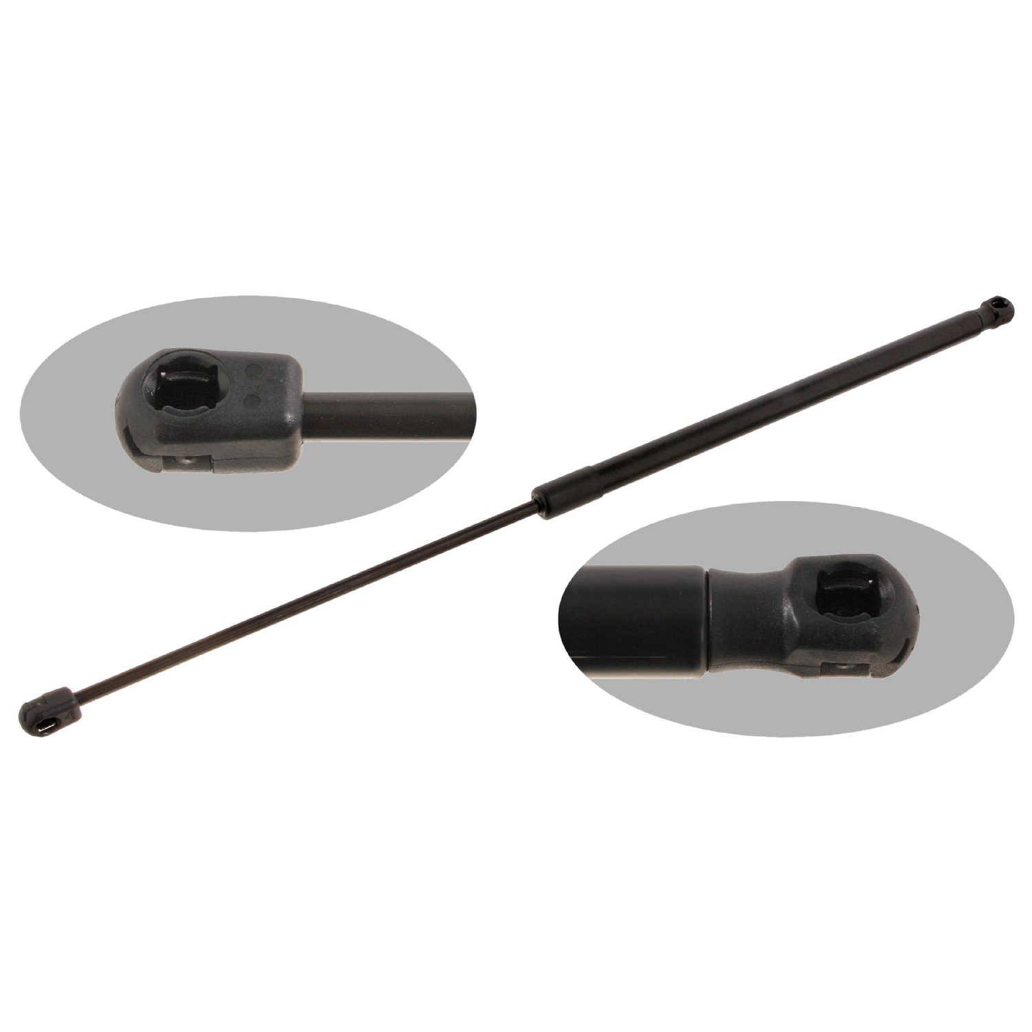 FEBI | Gas Spring for bonnet 30880 | OE LEFT-W204 | Fits Mercedes-Benz C-Class