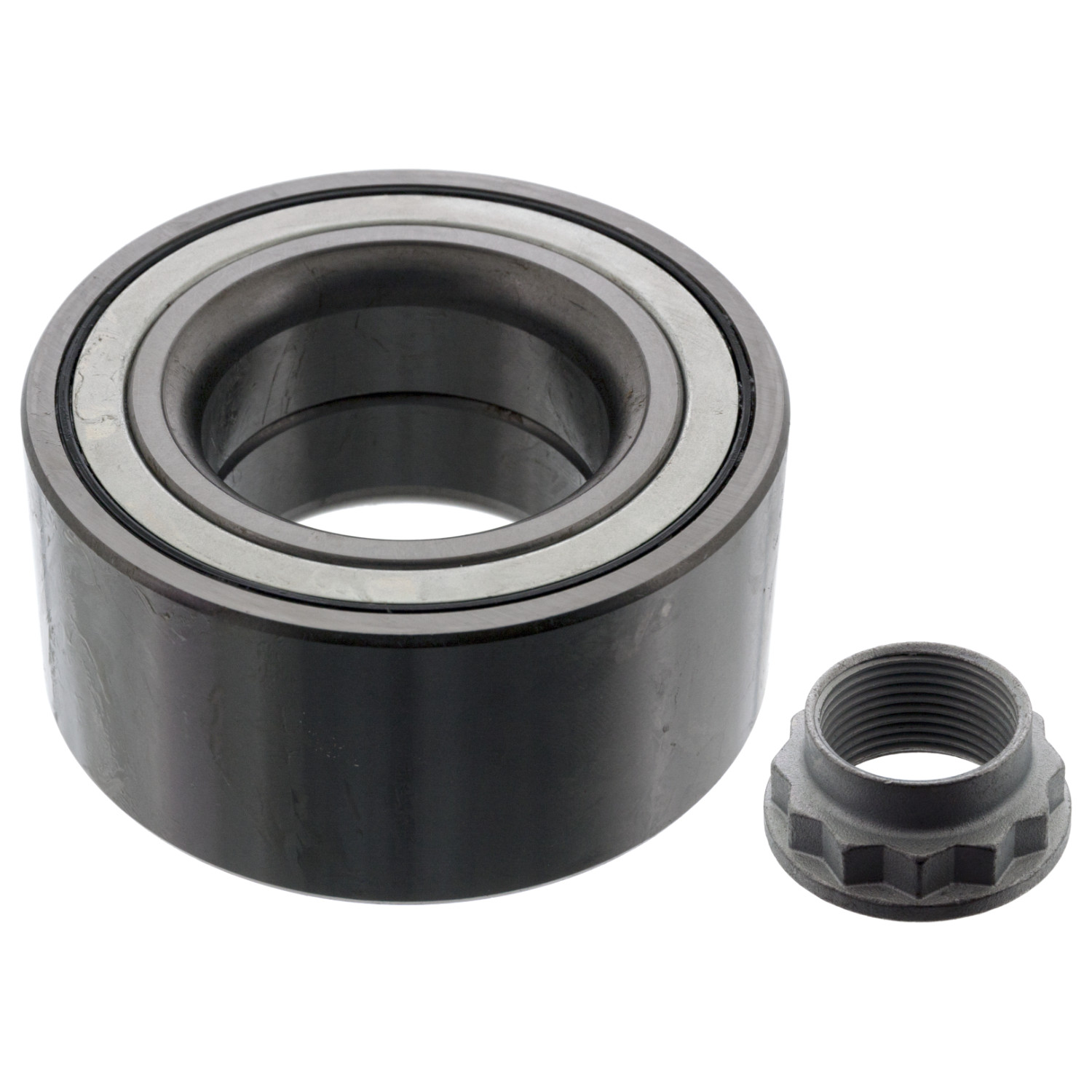 FEBI | Wheel Bearing Kit with axle nut 5578 | OE 202 980 00 16 SK | Fits Mercedes-Benz