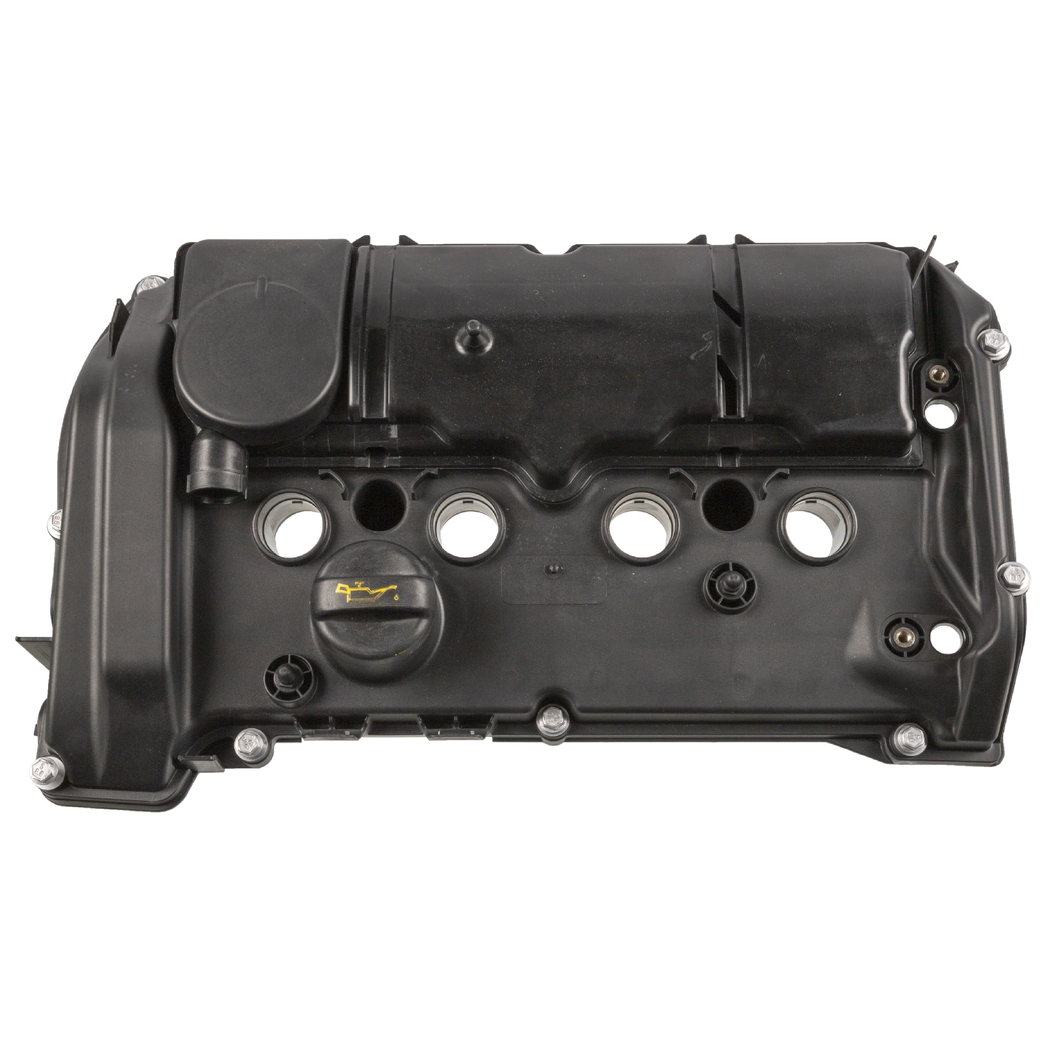 FEBI | Rocker Cover with vent valve and gasket 170432 | OE 11 12 7 646 553 | Fits BMW