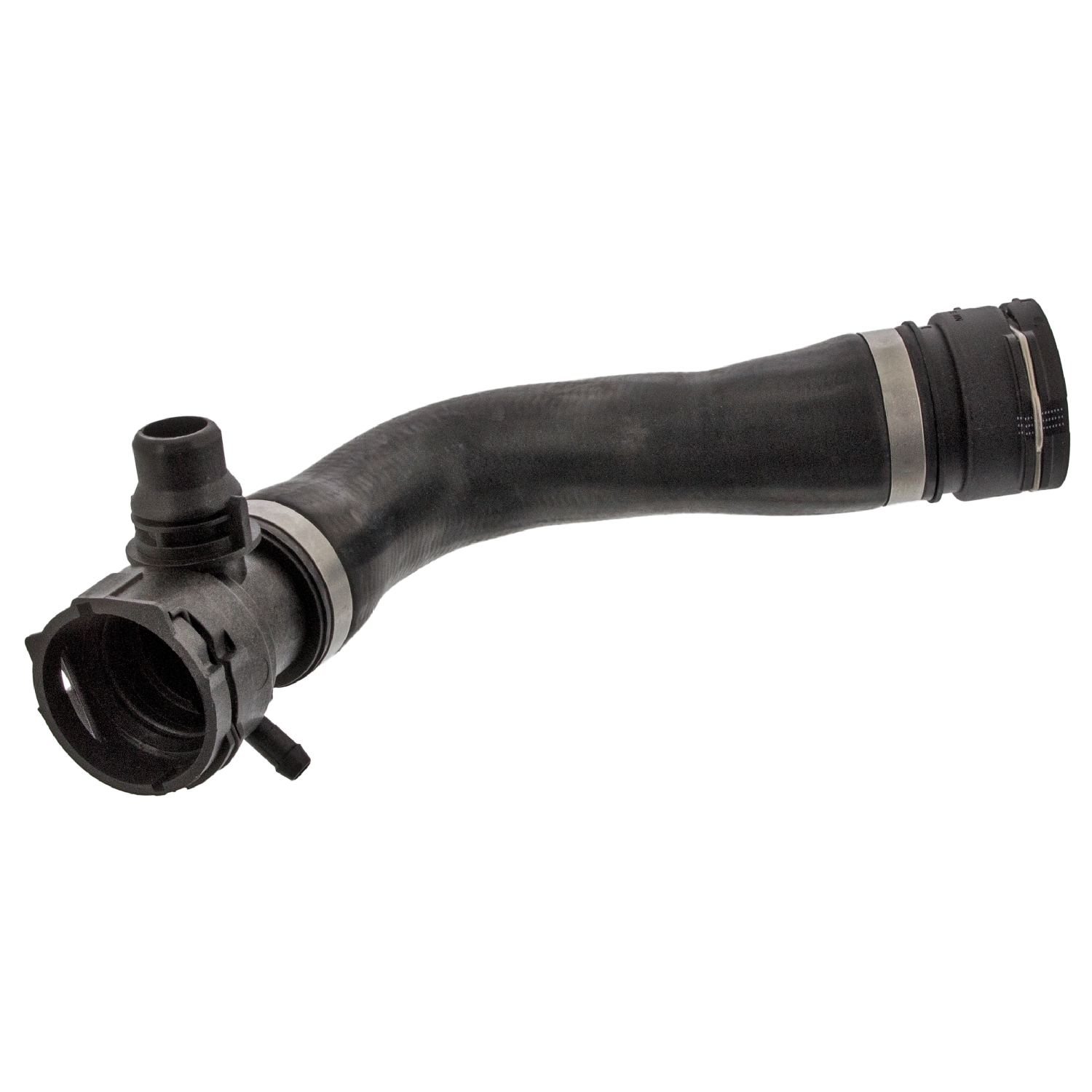 FEBI | Coolant Hose with quick connectors 45816 | OE 17 12 7 540 127 | Fits Audi Q7