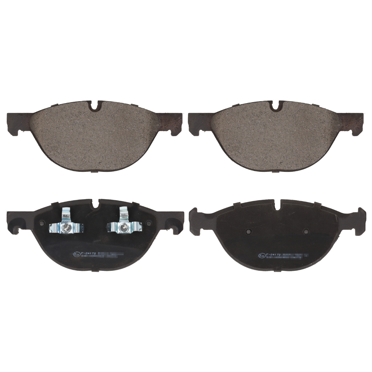 FEBI | Brake Pad Set 16730 | OE 34 11 6 791 514 | Fits BMW, General Service Number