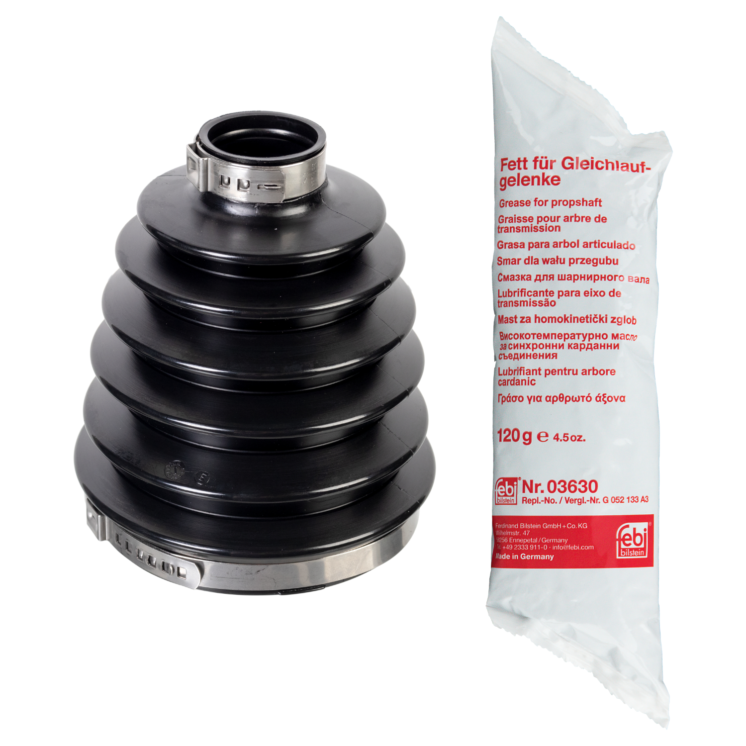 FEBI | CV Boot Kit 101946 | OE 164 330 06 85 SK1 | Fits Mercedes-Benz