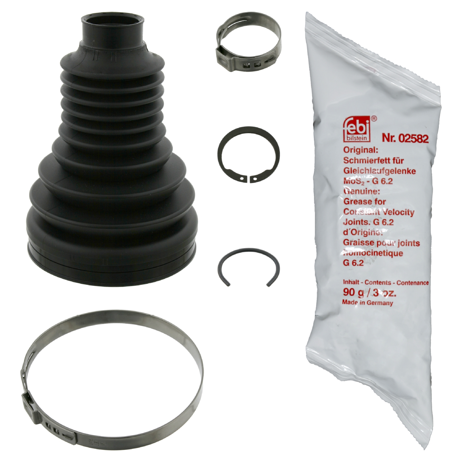 FEBI | CV Boot Kit 27102 | OE 31 60 7 570 270 SK | Fits BMW