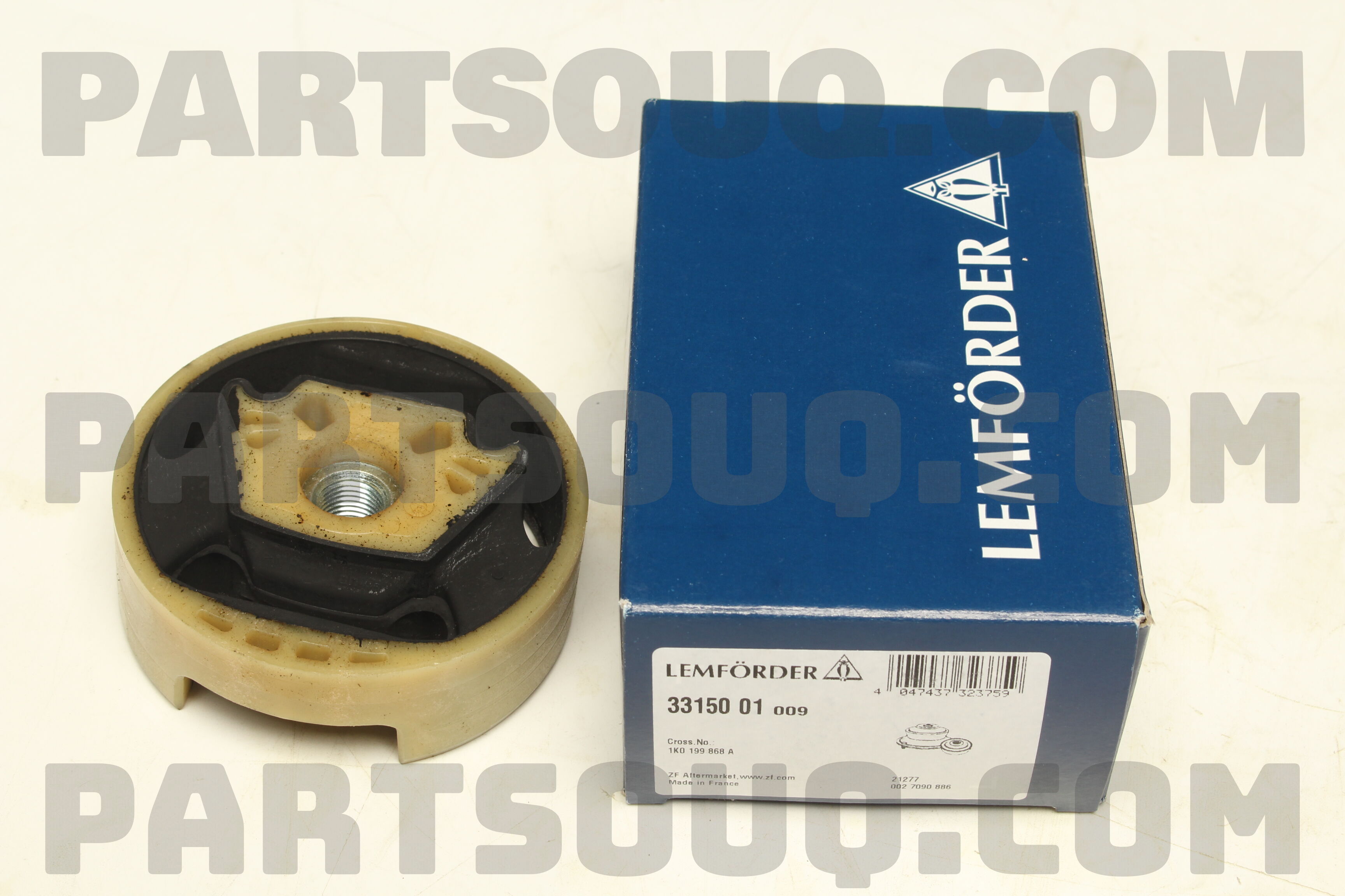 LEMFORDER | Audi VW Dogbone Mount Bushing - Lemforder 3315001 | OE 1K0199868Q | Fits A3, A3 Quattro, CC, Eos, Golf, GTI, Passat, & more