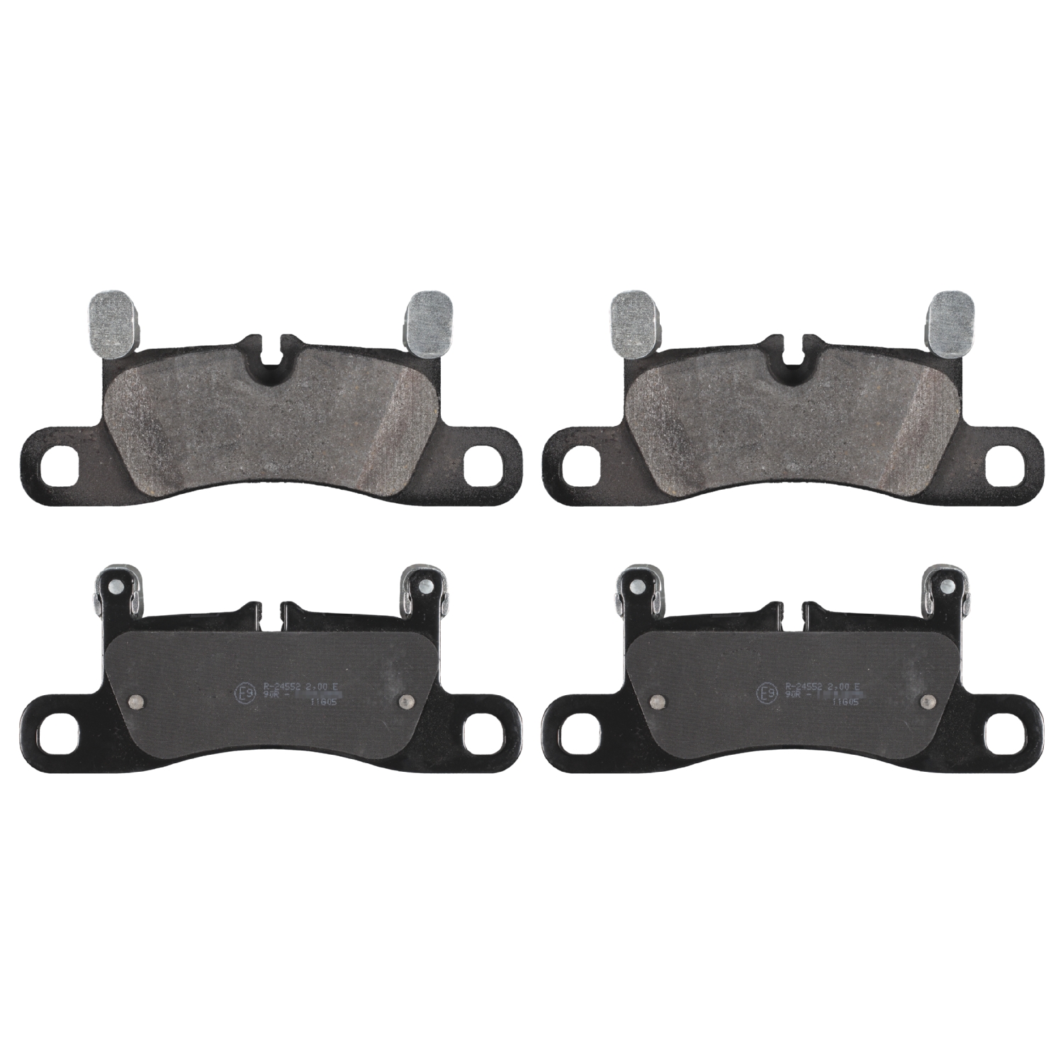 FEBI | Brake Pad Set 16809 | OE 9J1 698 451 E | Fits Audi, Porsche