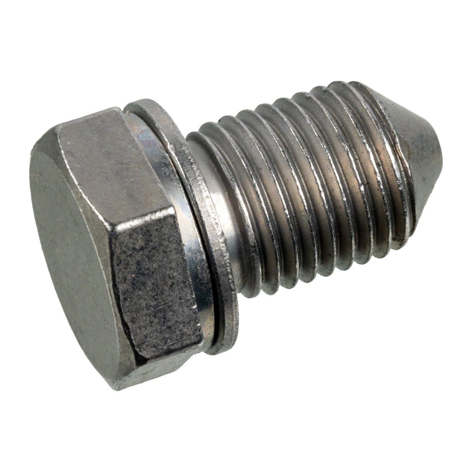 FEBI | Oil Drain Plug with sealing ring 15374 | OE N 908 132 02 | Fits Audi, Chrysler