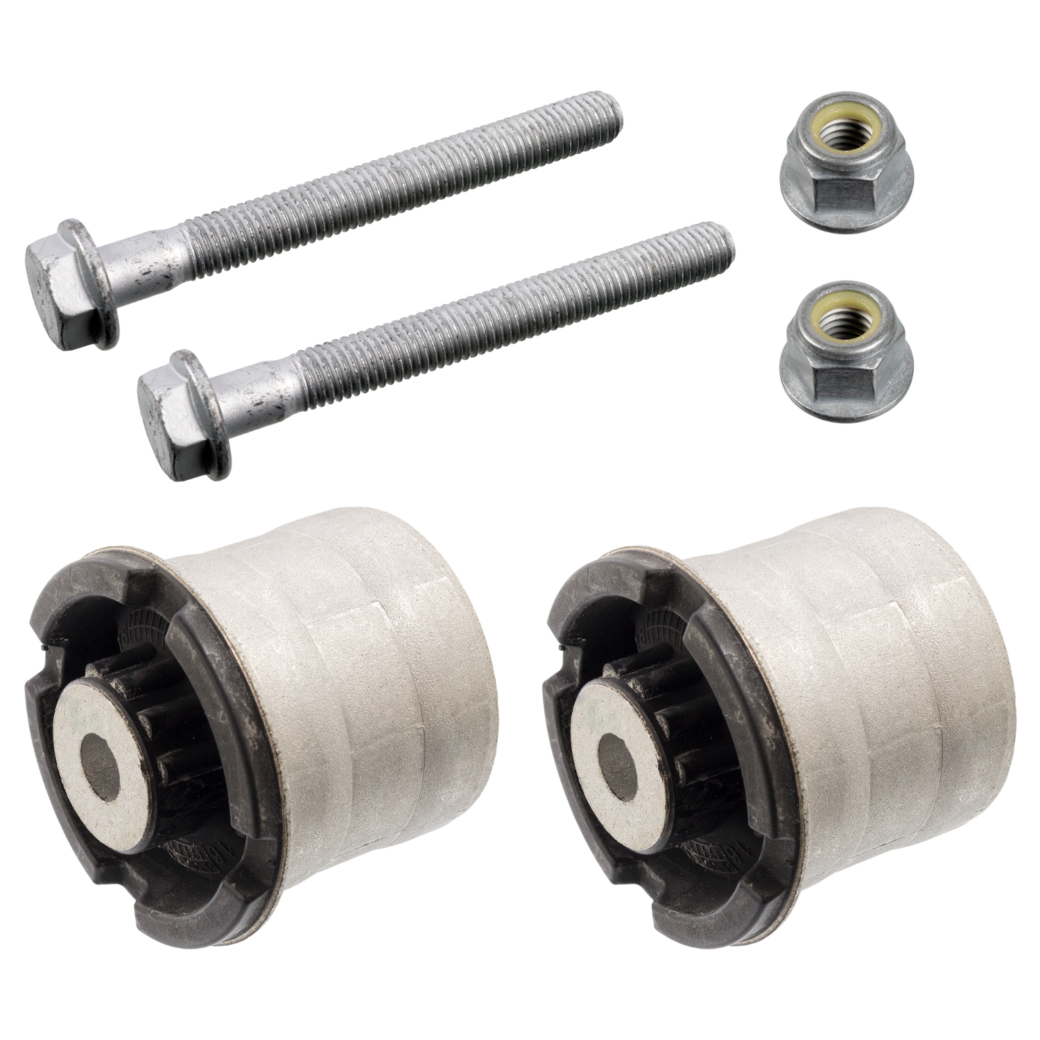 FEBI | Control Arm Bush Kit with bolts and lock nuts 175763 | OE 205 333 03 14 S2 | Fits Mercedes-Benz