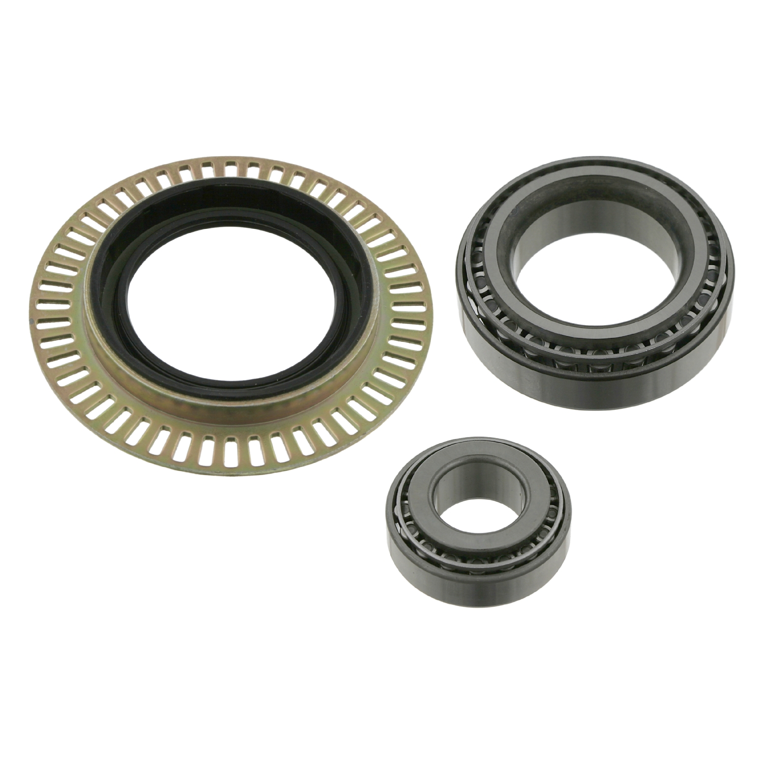 FEBI | Wheel Bearing Kit with ABS sensor ring 24535 | OE 220 330 07 25 SK1 | Fits Mercedes-Benz