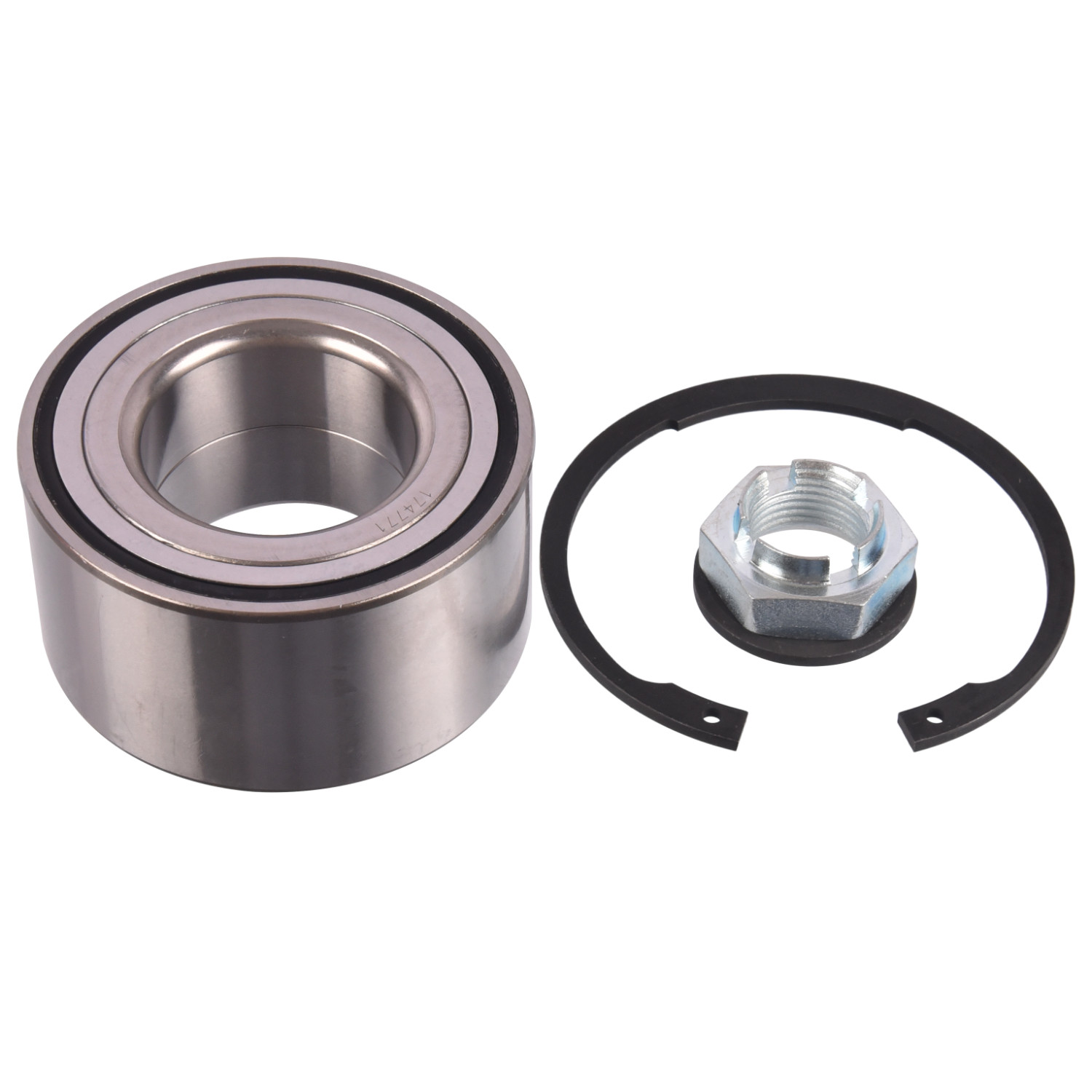FEBI | Wheel Bearing Kit with ABS sensor ring, axle nut and locking ring 174771 | OE T2H 58441 | Fits Jaguar, Land Rover