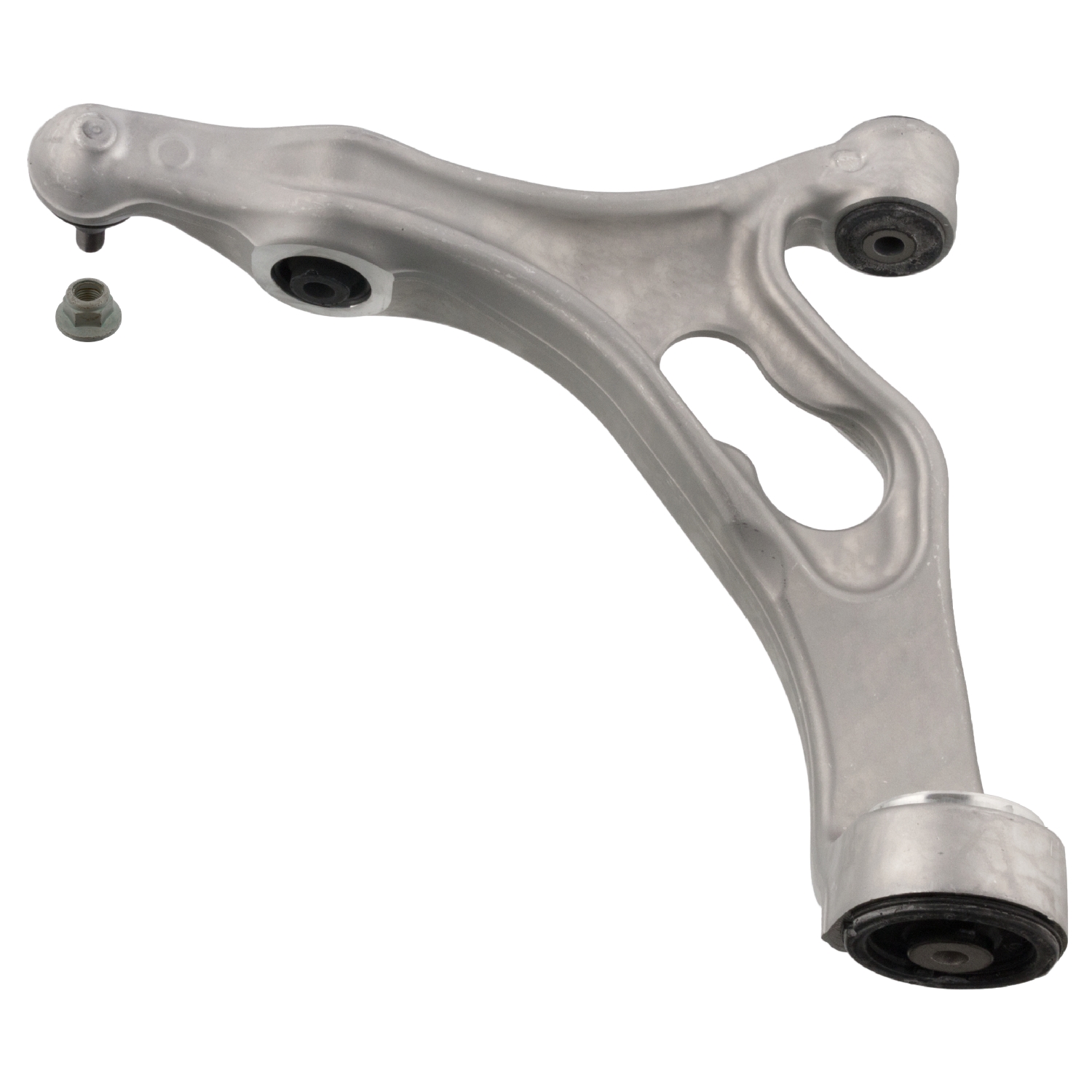 FEBI | Control Arm with bushes, joint and lock nut 45527 | OE 7L8 407 151 K S1 | Fits Audi, Porsche