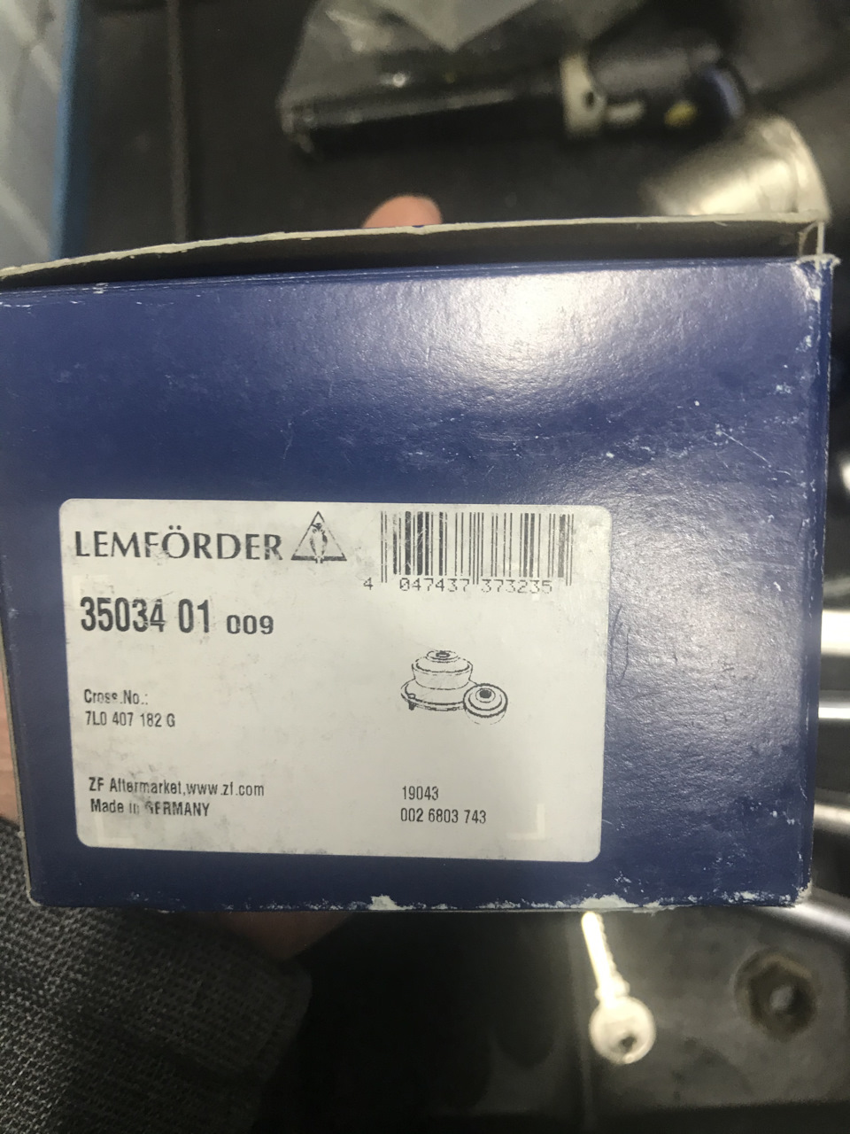 LEMFORDER | Audi Porsche VW Control Arm Bushing - Lemforder 3503401 | OE not available | Fits Cayenne, Q7, Touareg