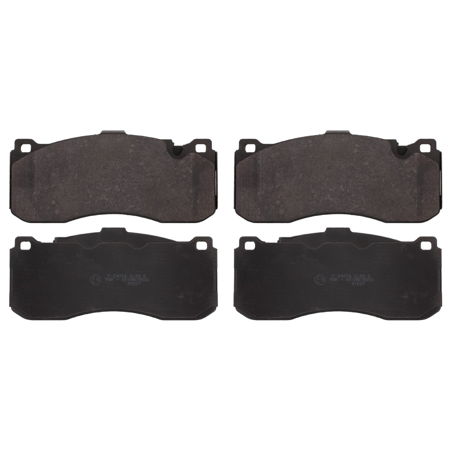 FEBI | Brake Pad Set 16757 | OE 34 11 6 786 044 | Fits BMW, MINI