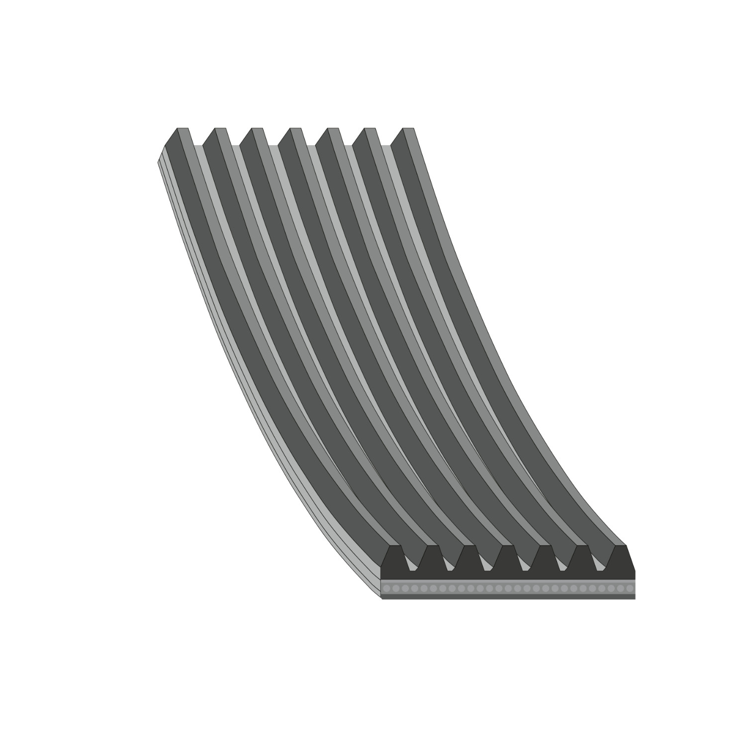 FEBI | Auxiliary Belt 37838 | OE 06E 903 137 AB | Fits Audi, Audi-FAW