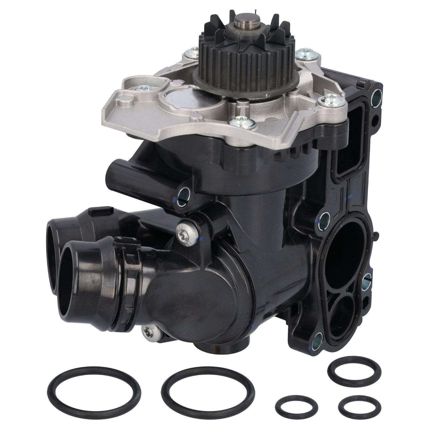 FEBI | Water Pump with housing and sealing rings 174765 | OE 06H 121 026 ED SK | Fits Audi, Seat