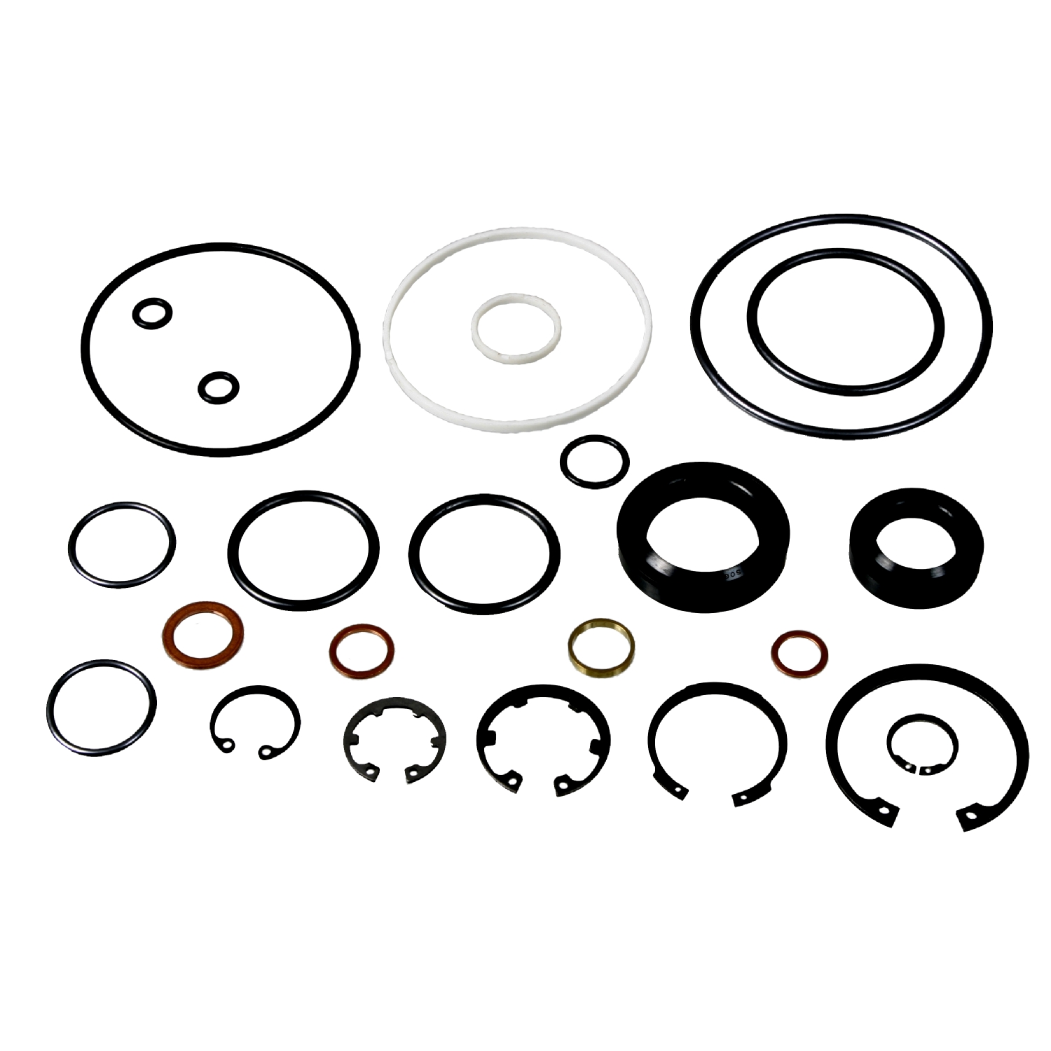 FEBI | Gasket Set for power steering system 6471 | OE 201 460 00 61 | Fits Mercedes-Benz E-Class, Mercedes-Benz 190E