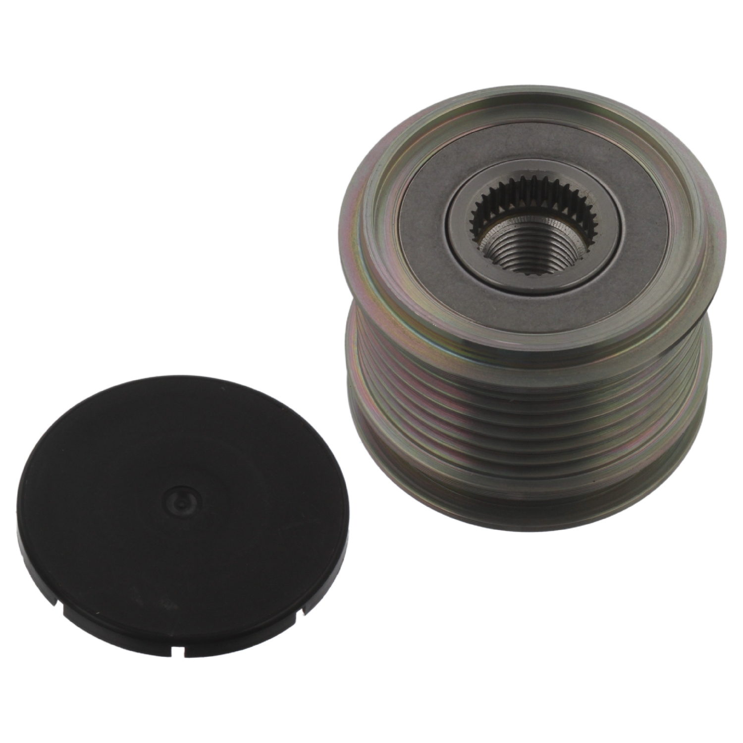 FEBI | Alternator Overrun Pulley with lid 21684 | OE 271 155 01 15 | Fits Mercedes-Benz