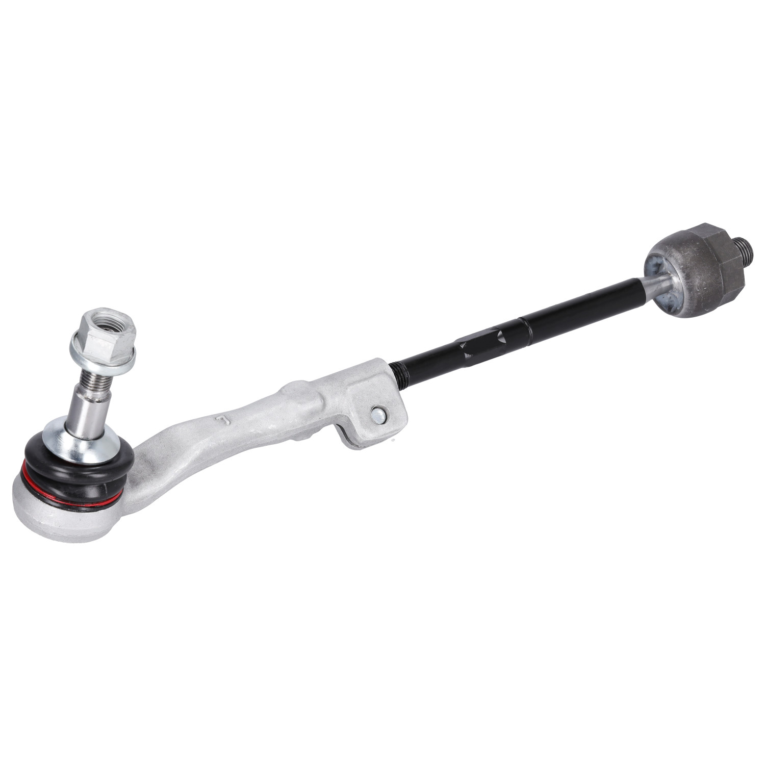 FEBI | Tie Rod with tie rod end, nut and lock nut 196055 | OE 32 10 4 A01 665 | Fits BMW, BMW-Brilliance