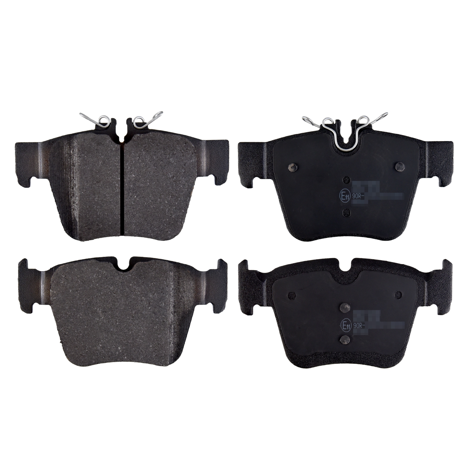 FEBI | Brake Pad Set 16978 | OE 000 420 78 03 | Fits Mercedes-Benz, General Service Number