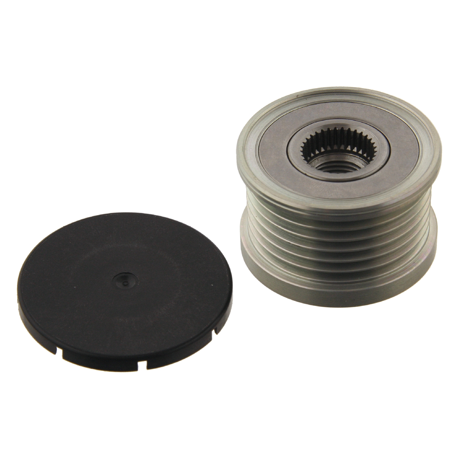 FEBI | Alternator Overrun Pulley with lid 31729 | OE 12 31 7 552 352 | Fits BMW, BMW-Brilliance