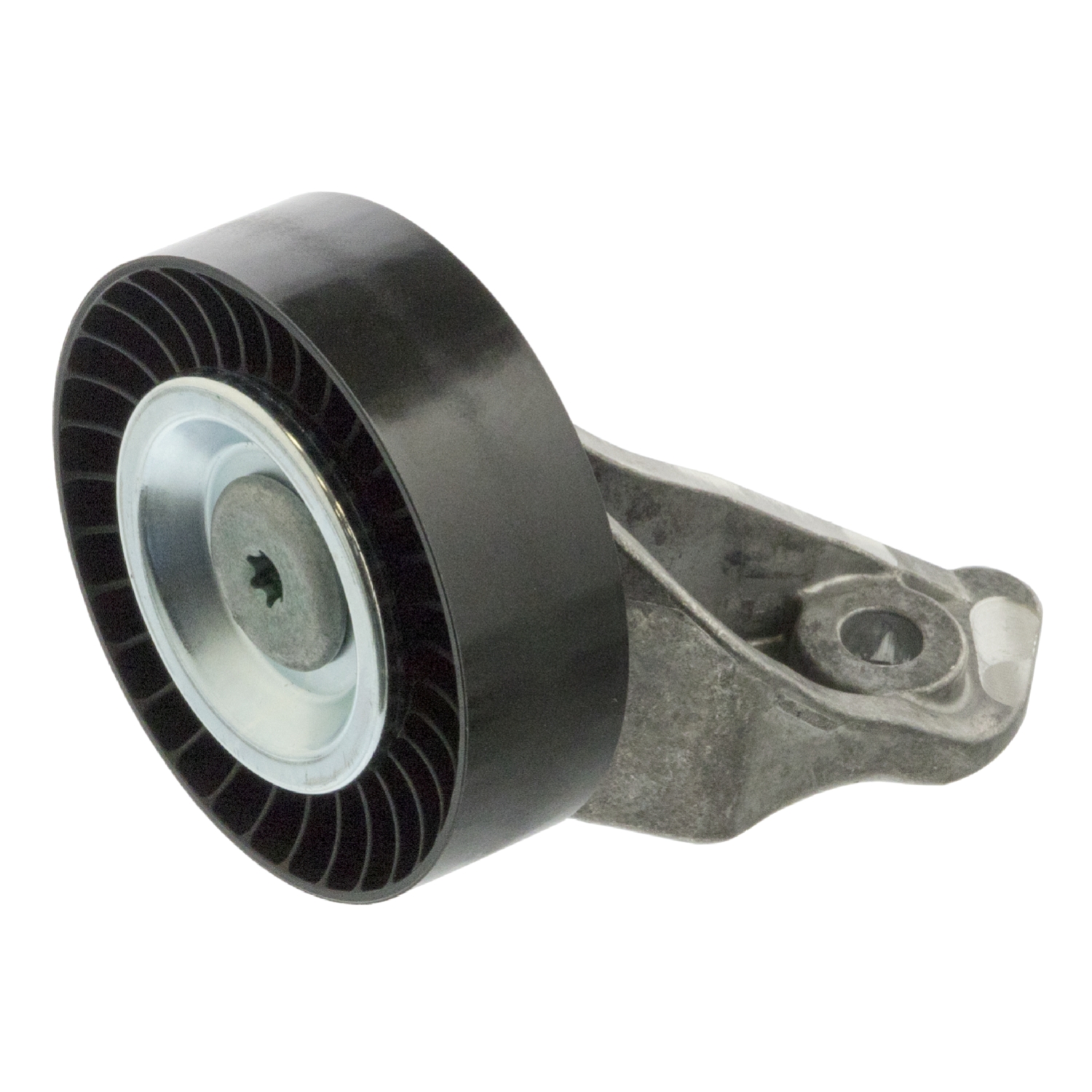 FEBI | Idler Pulley with bracket, for auxiliary belt 30584 | OE 07K 145 172 C | Fits Audi, Volkswagen (VW)