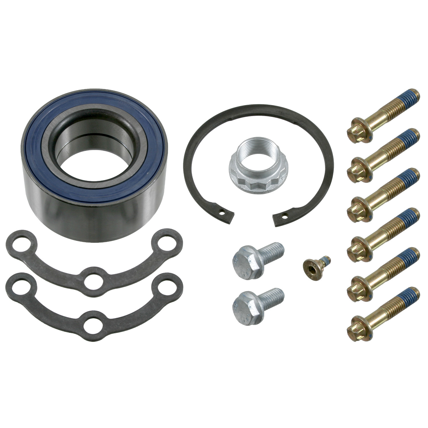 FEBI | Wheel Bearing Kit with additional parts 5424 | OE 202 980 01 16 | Fits Mercedes-Benz