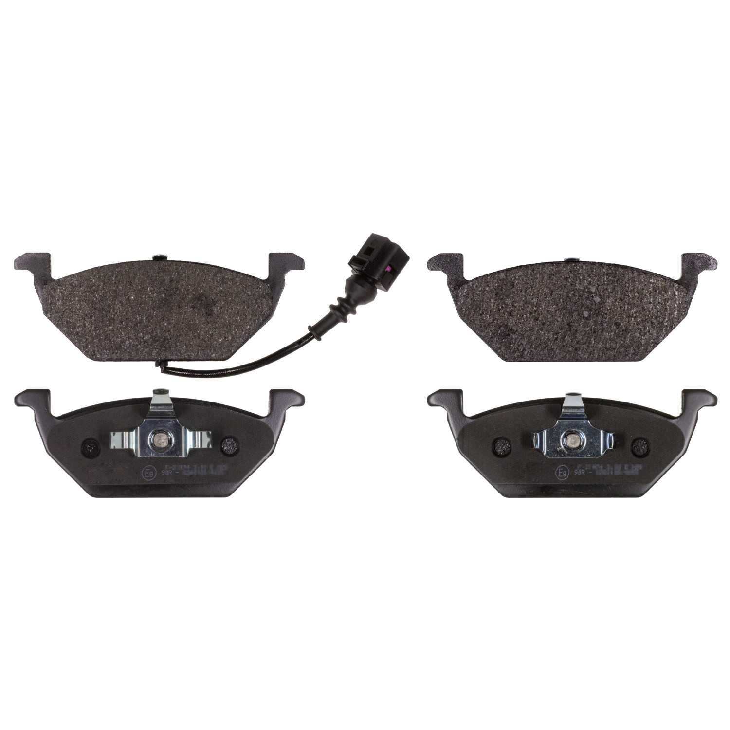 FEBI | Brake Pad Set 16446 | OE 1J0 698 151 F | Fits Audi, Seat