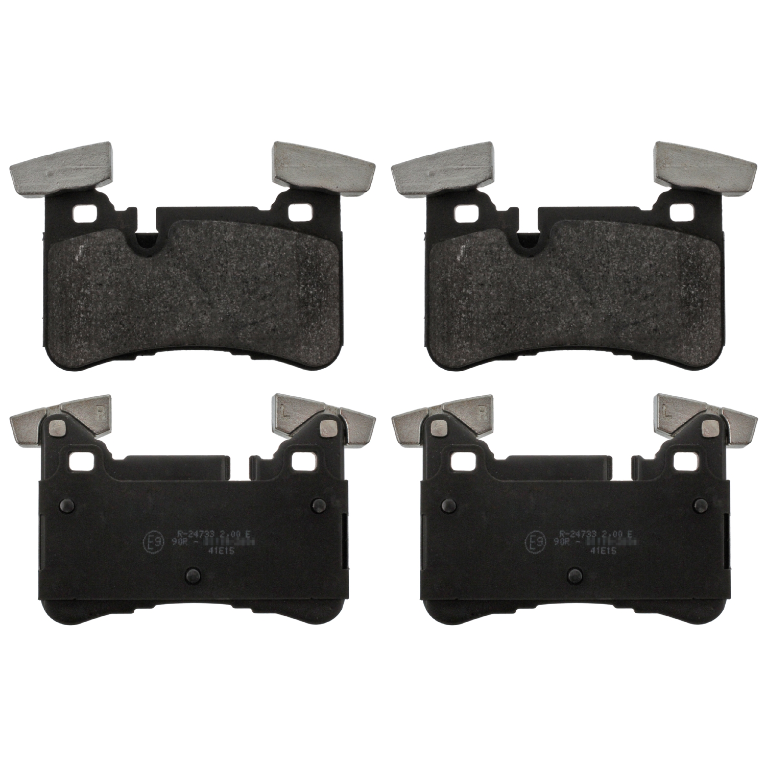FEBI | Brake Pad Set 116132 | OE 007 420 93 20 | Fits Mercedes-Benz, General Service Number