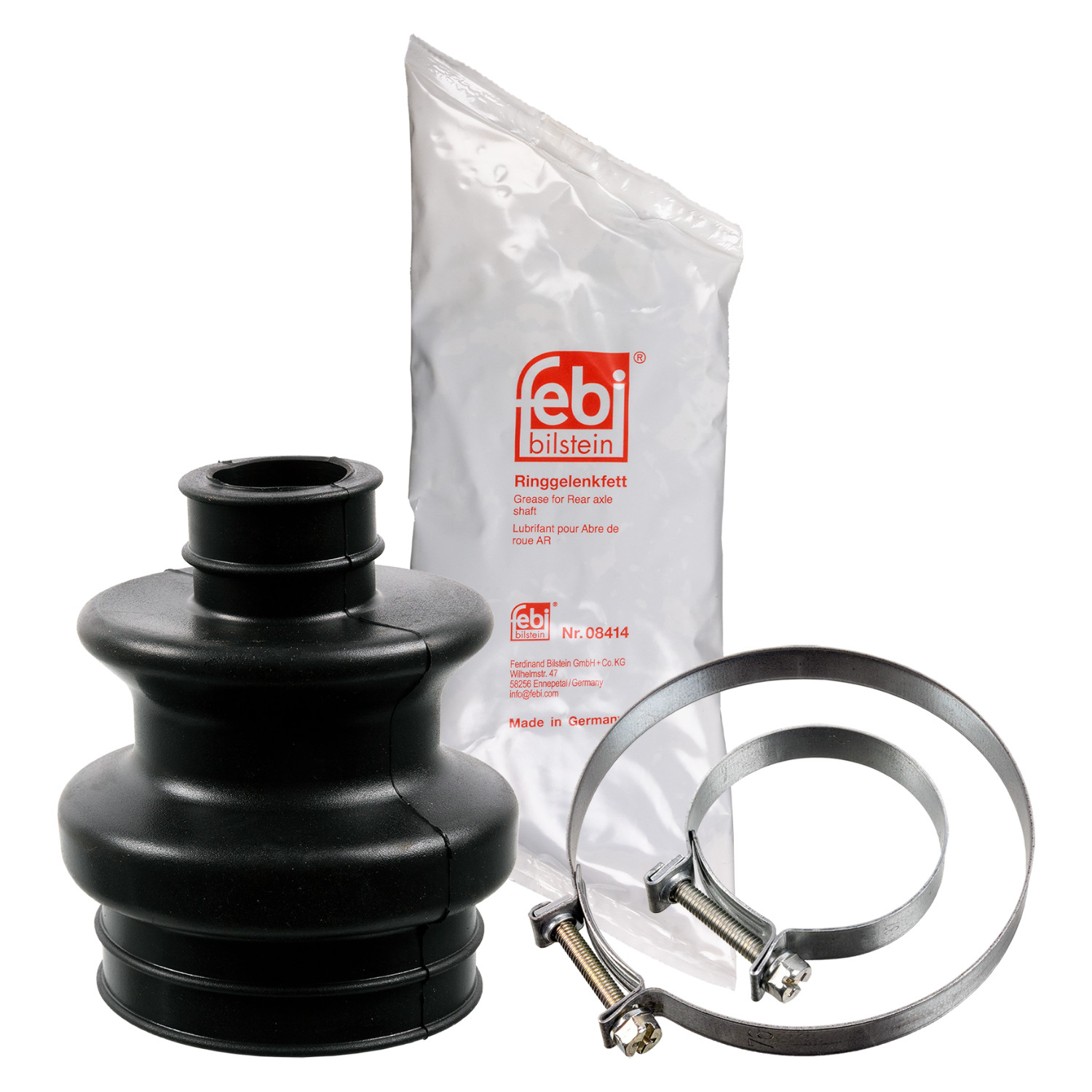 FEBI | CV Boot Kit 6570 | OE 126 350 01 37 | Fits Mercedes-Benz
