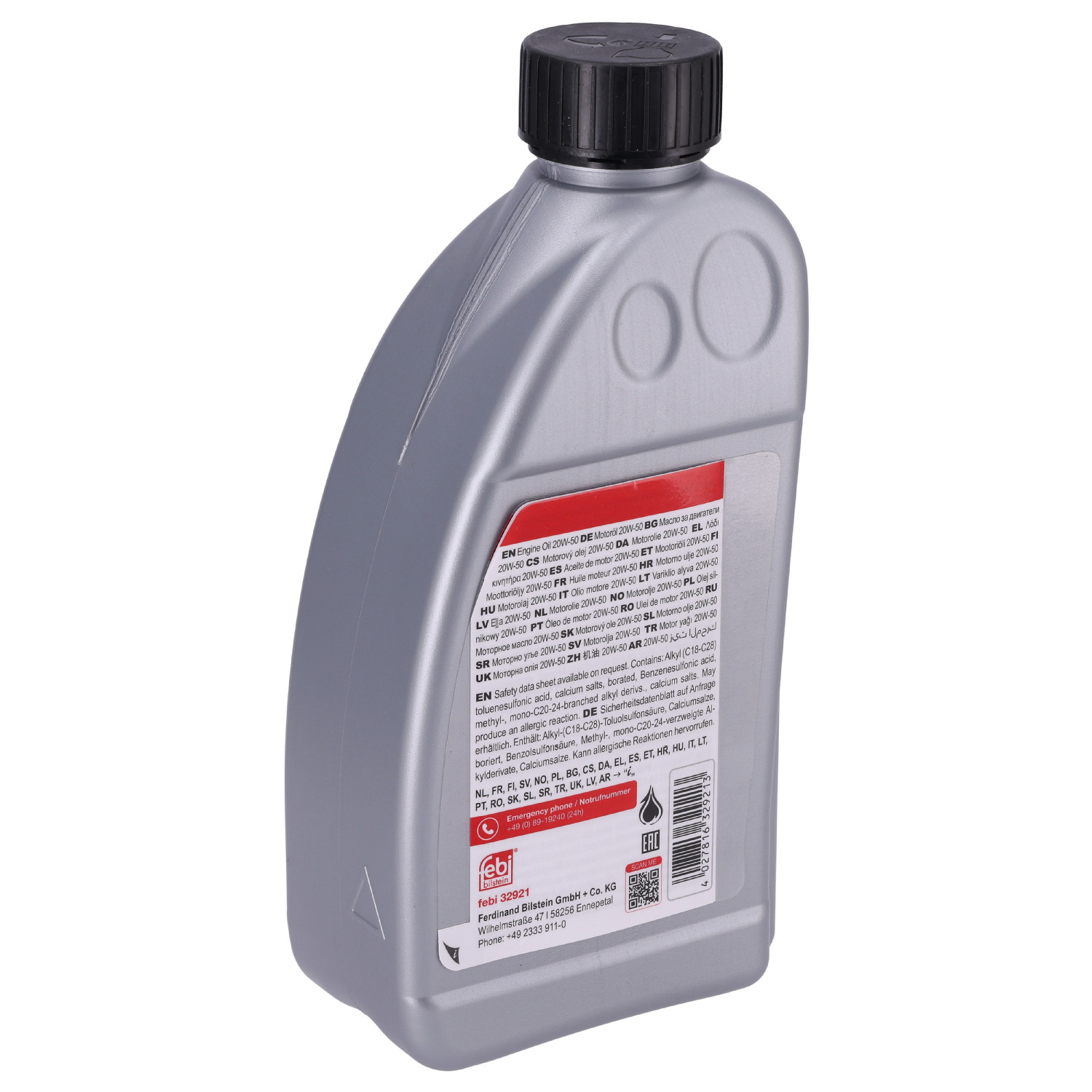 FEBI | Engine Oil SAE 20W-50 32921 | OE MB 229.1 | Fits Mercedes-Benz, Universal