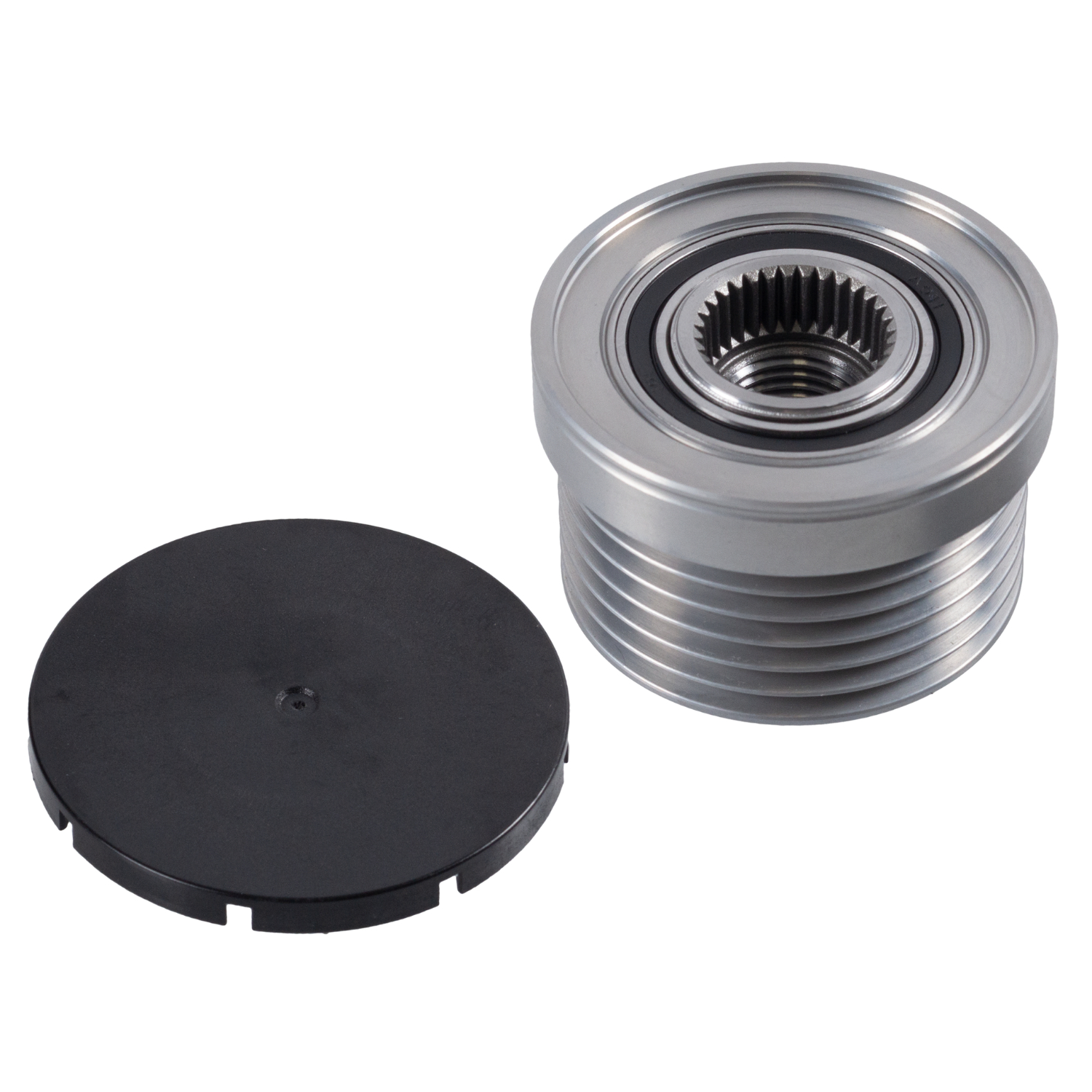 FEBI | Alternator Overrun Pulley with lid 31743 | OE 12 31 7 560 483 | Fits BMW, BMW-Brilliance