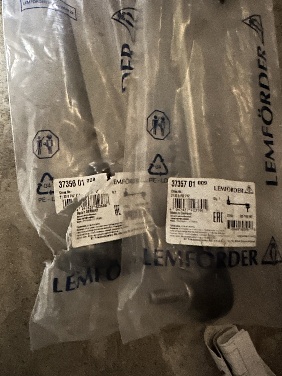 LEMFORDER | BMW Sway Bar Link - Lemforder BMW 3735701 | OE 31306792212 | Fits BMW 3 Series