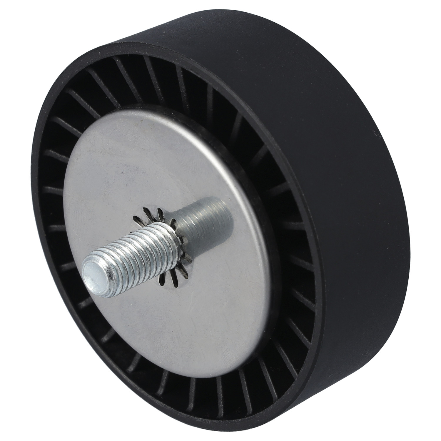 FEBI | Idler Pulley for auxiliary belt, with bolt 30120 | OE 11 28 7 535 860 | Fits BMW X3