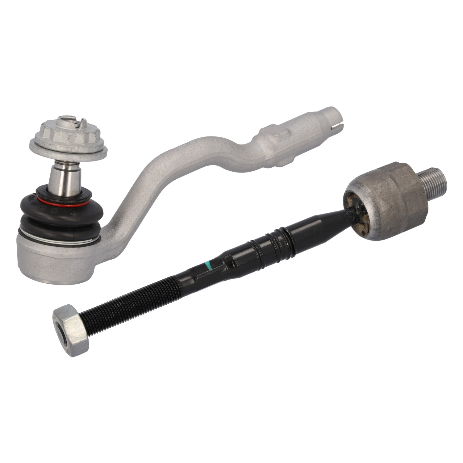 FEBI | Tie Rod with tie rod end and lock nut 33512 | OE 32 10 6 793 496 | Fits BMW X5