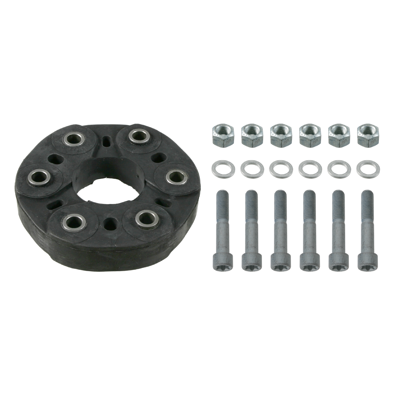 FEBI | Flexible Coupling Kit for propshaft 21193 | OE 05127291AA S1 | Fits Mercedes-Benz C-Class