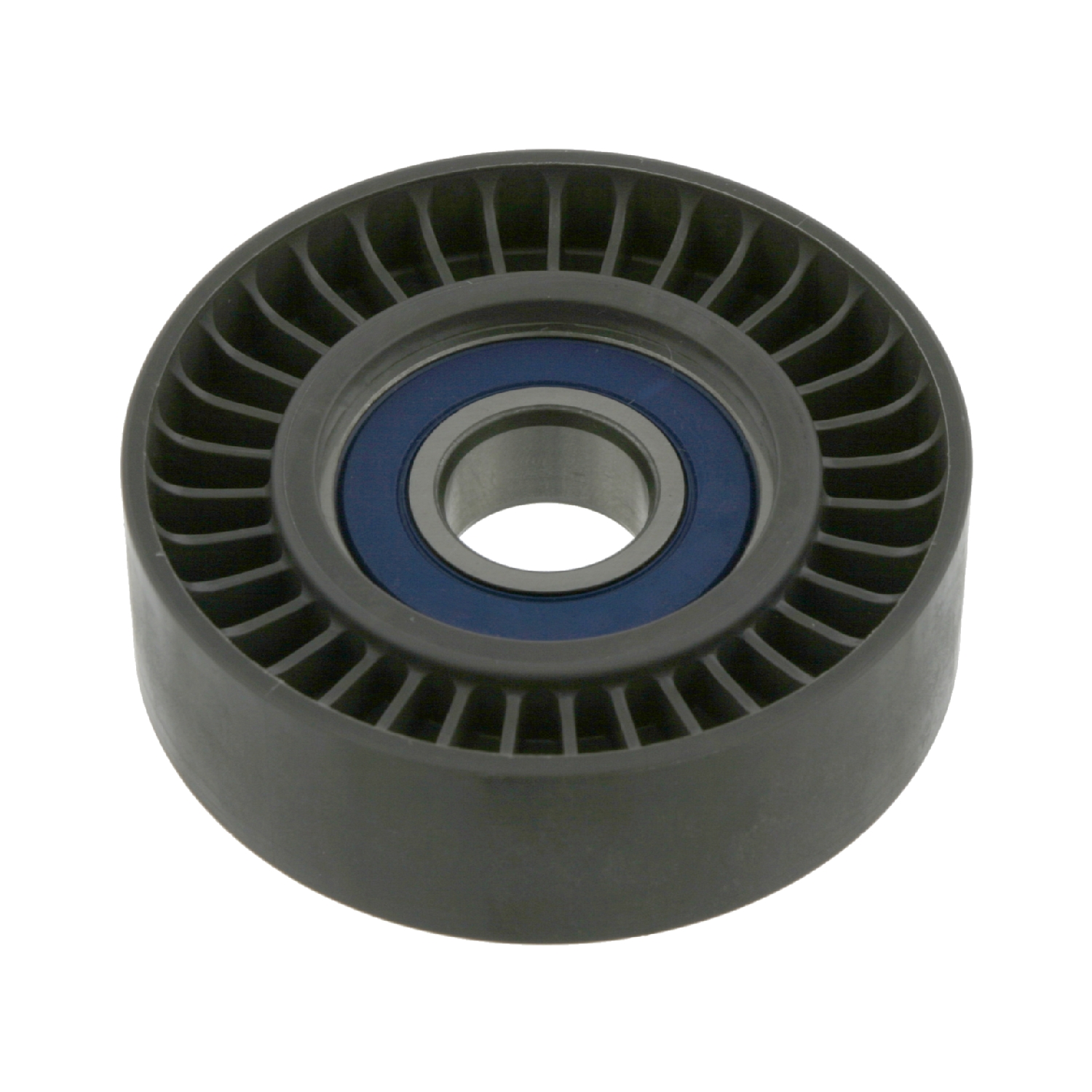 FEBI | Idler Pulley for auxiliary belt 24178 | OE 266 202 00 19 | Fits Mercedes-Benz