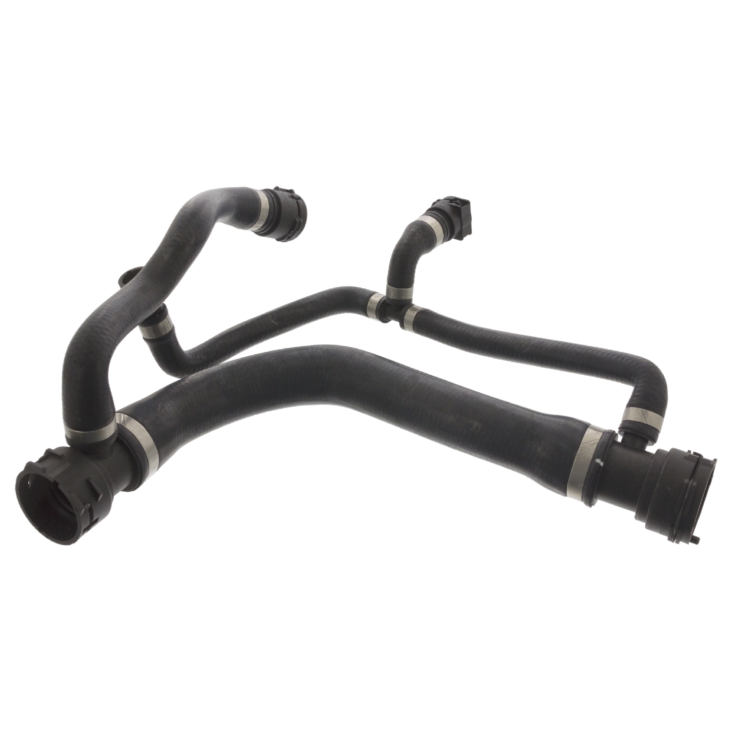 FEBI | Coolant Hose with quick connectors 45819 | OE 17 12 7 508 010 | Fits BMW