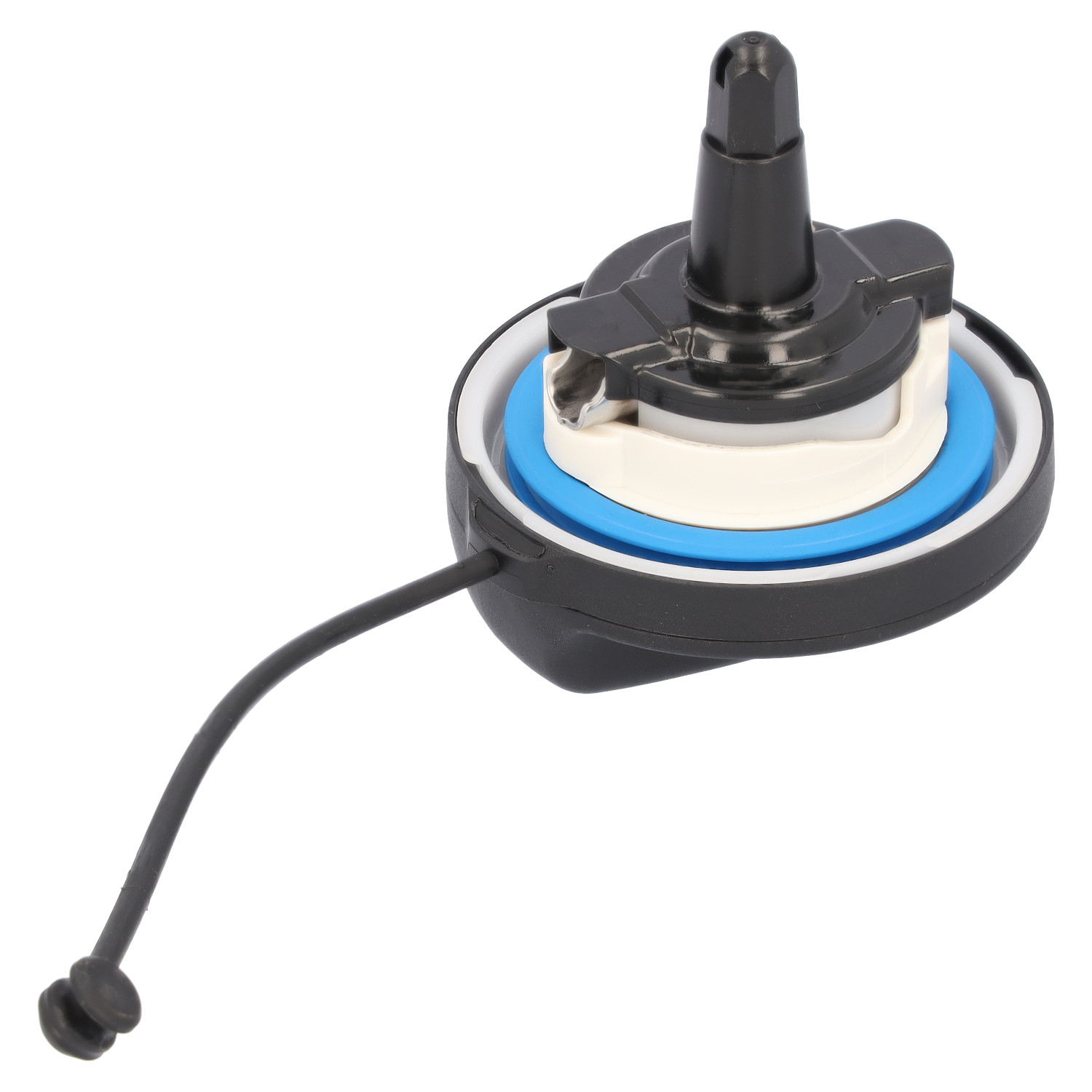 FEBI | Fuel Filler Cap with securing strap, not lockable 45359 | OE 16 11 7 470 341 | Fits BMW, MINI