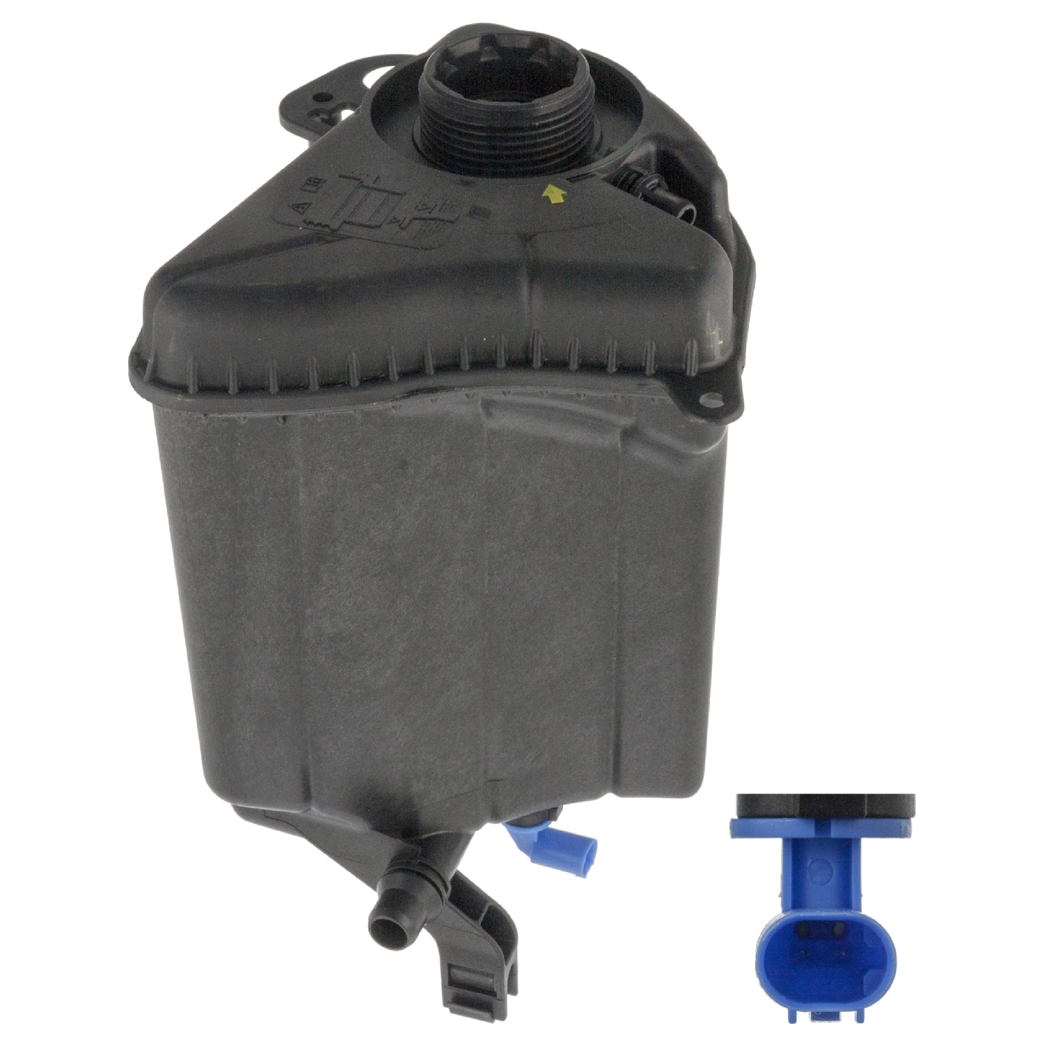 FEBI | Coolant Expansion Tank 49011 | OE 17 13 7 647 283 | Fits BMW 7 Series