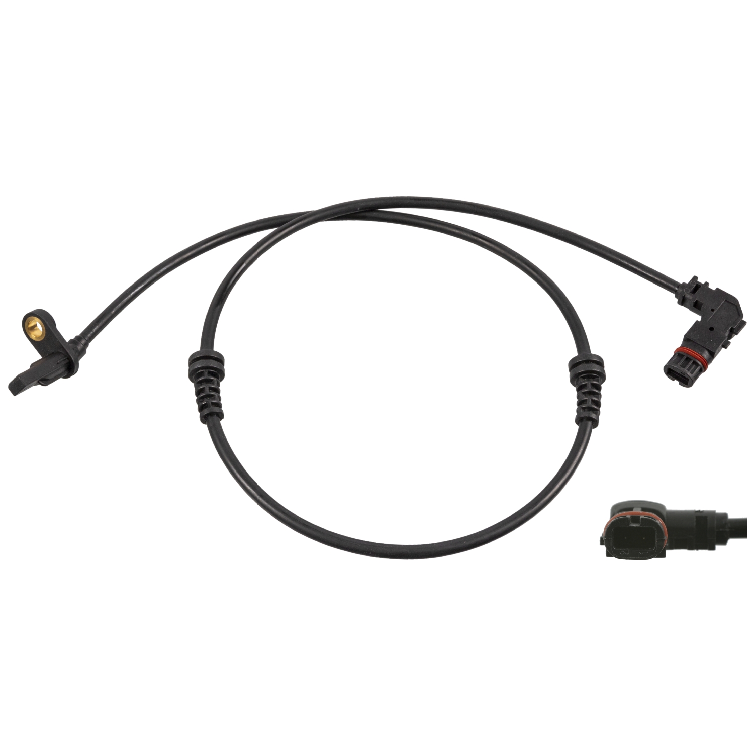 FEBI | ABS Sensor 108169 | OE 204 905 31 05 | Fits Mercedes-Benz